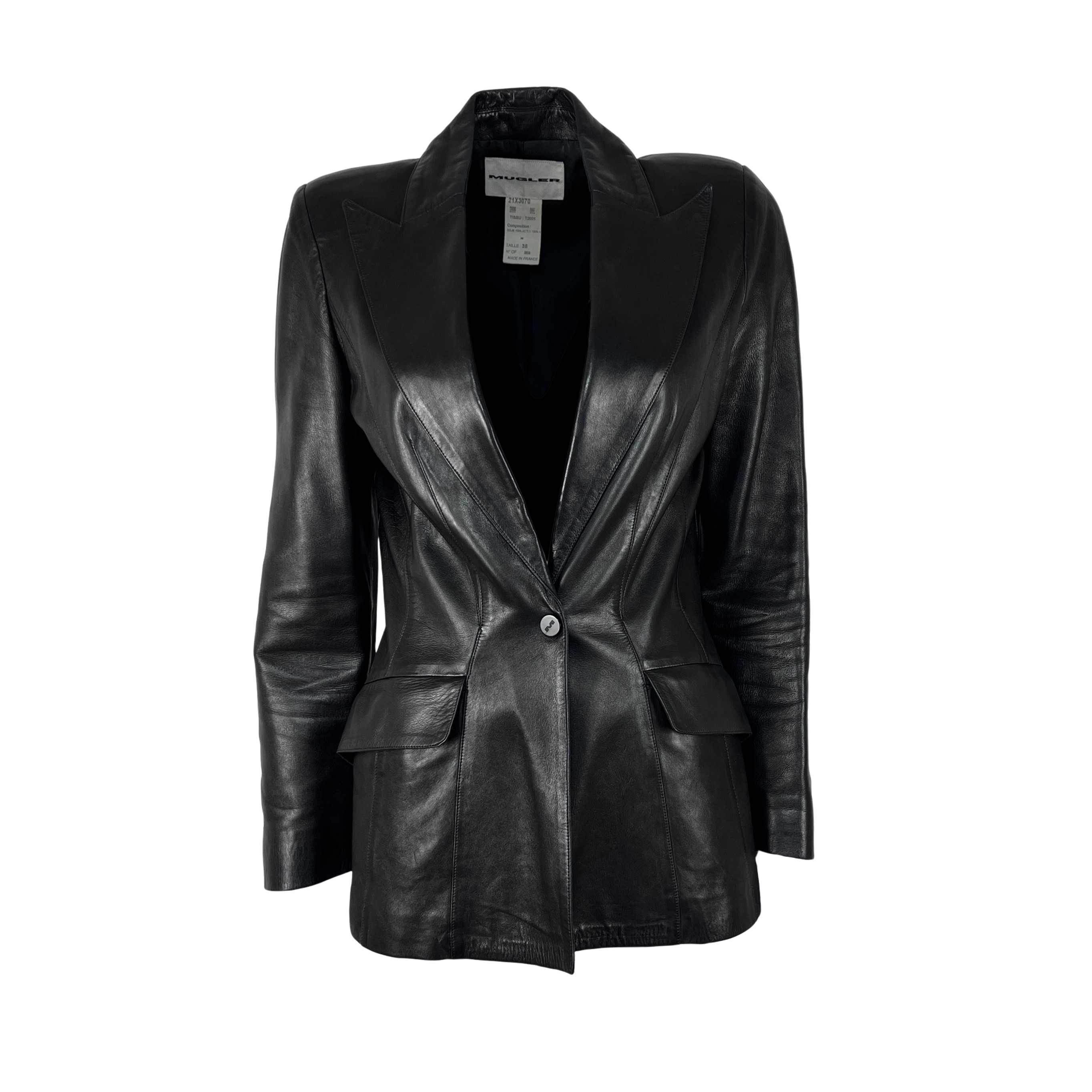 Veste MUGLER S - 36 Cuir
