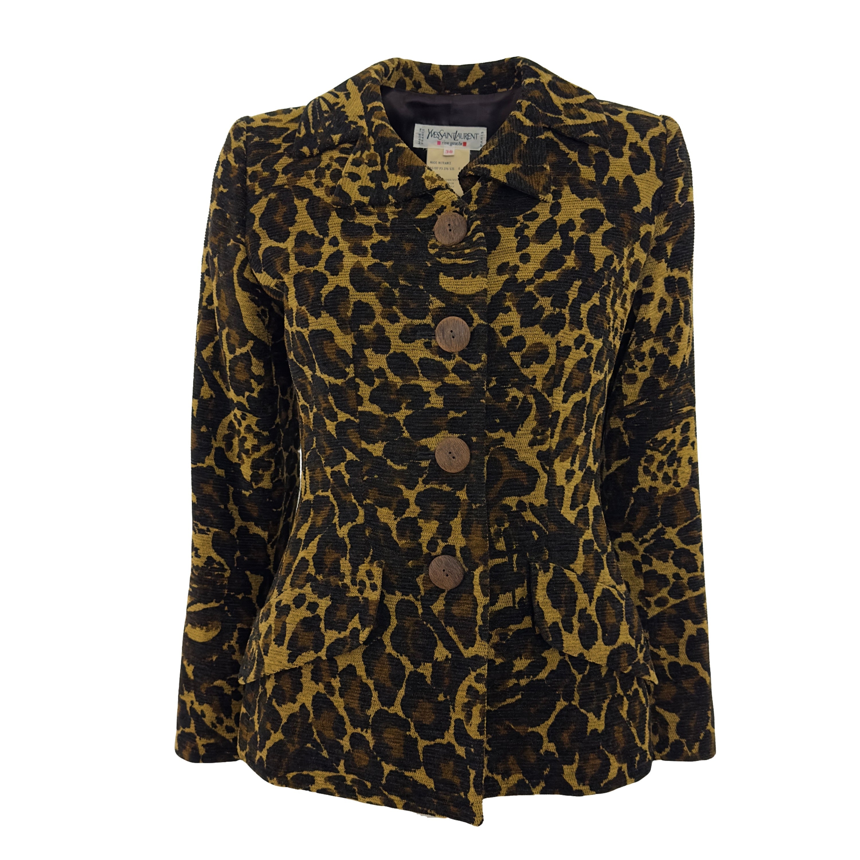 Veste YVES SAINT LAURENT S marron