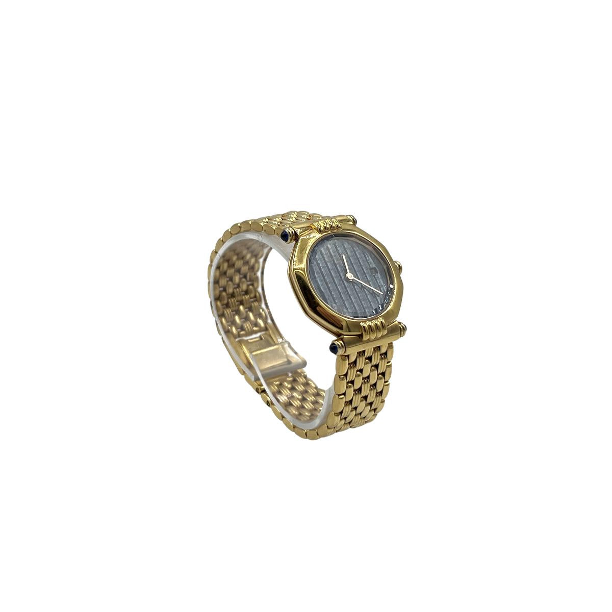 Montre DIOR Octagon plaqué or Doré