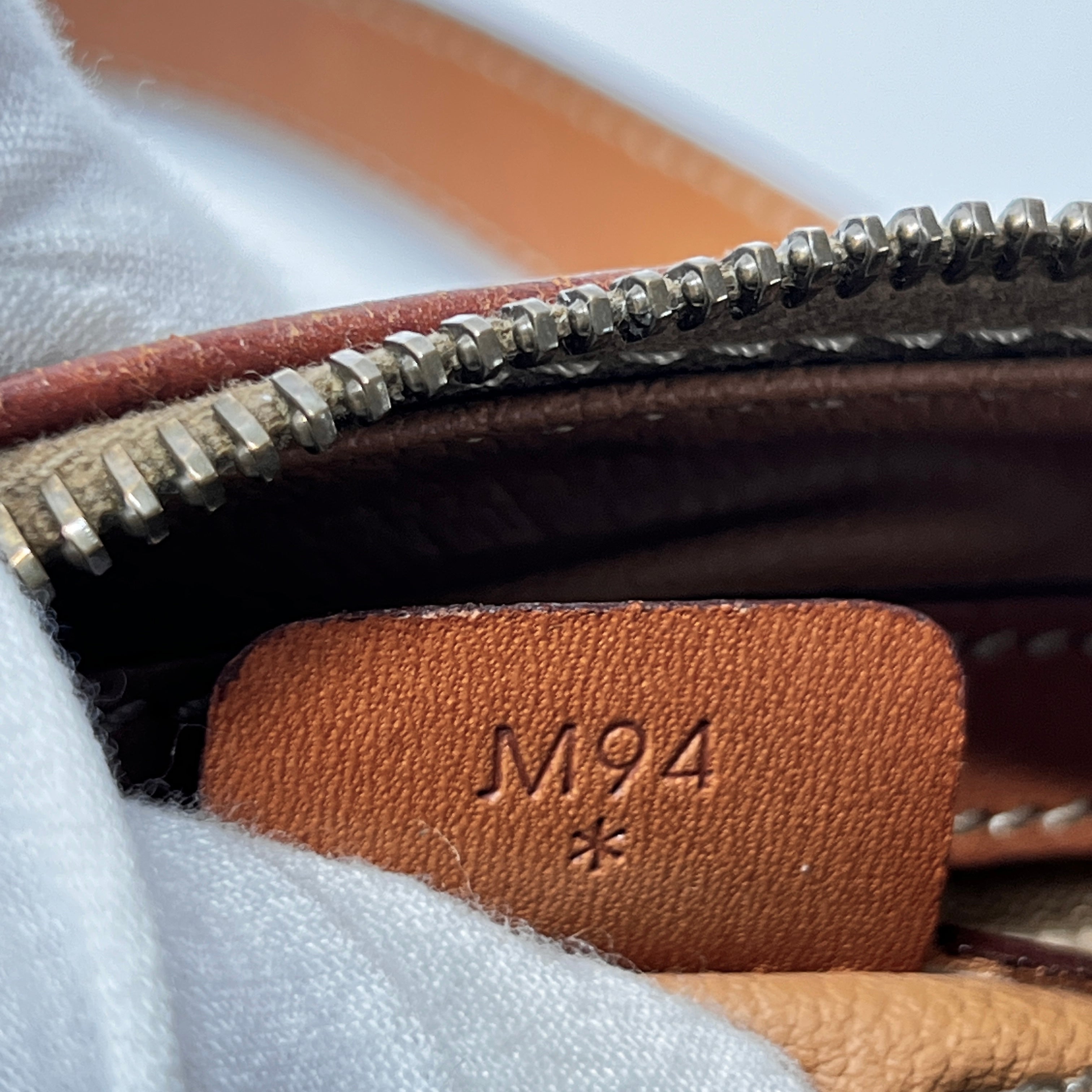 CELINE Papillon handbag in brown canvas and leather