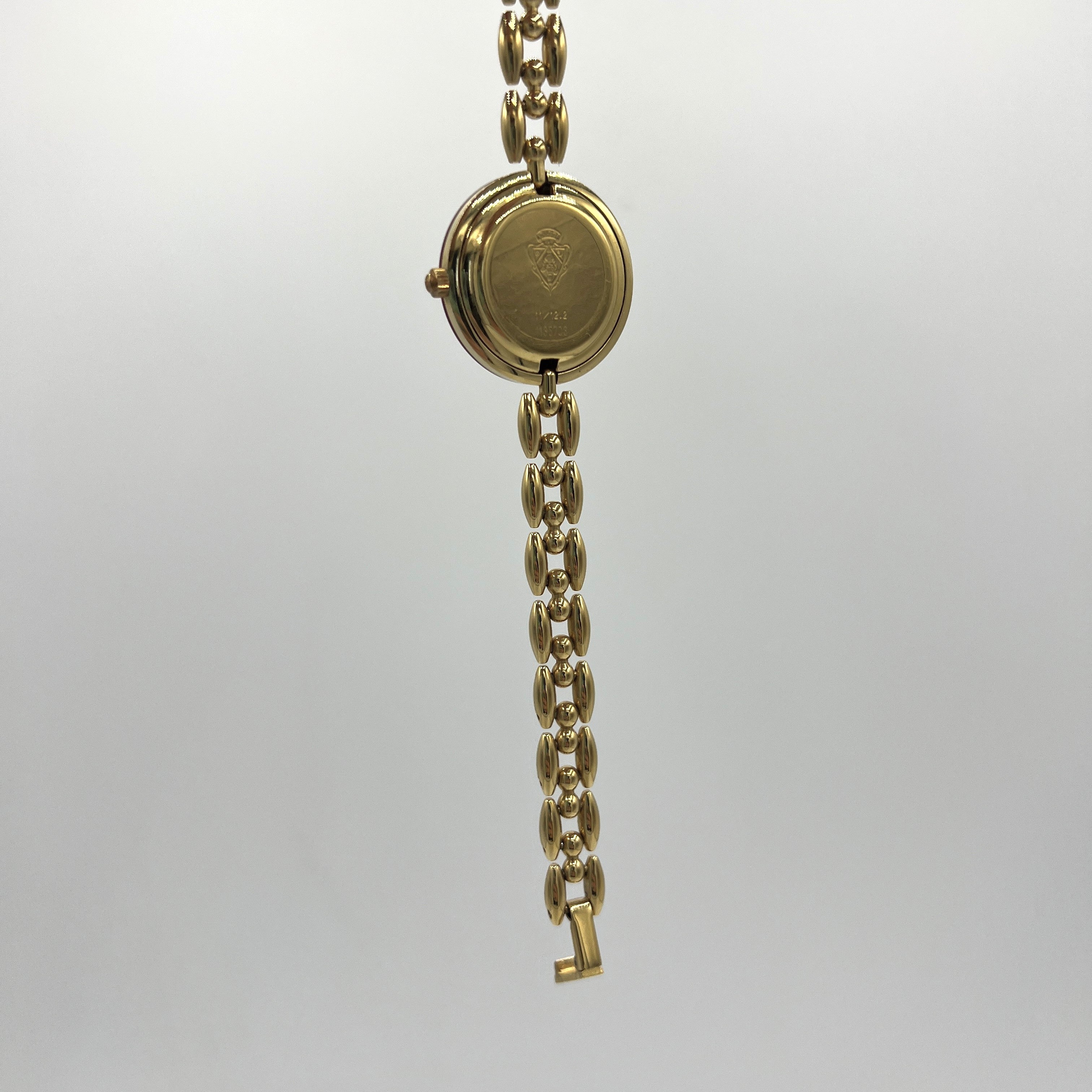 GUCCI 11/12.2 Gold Plated Watch Gold