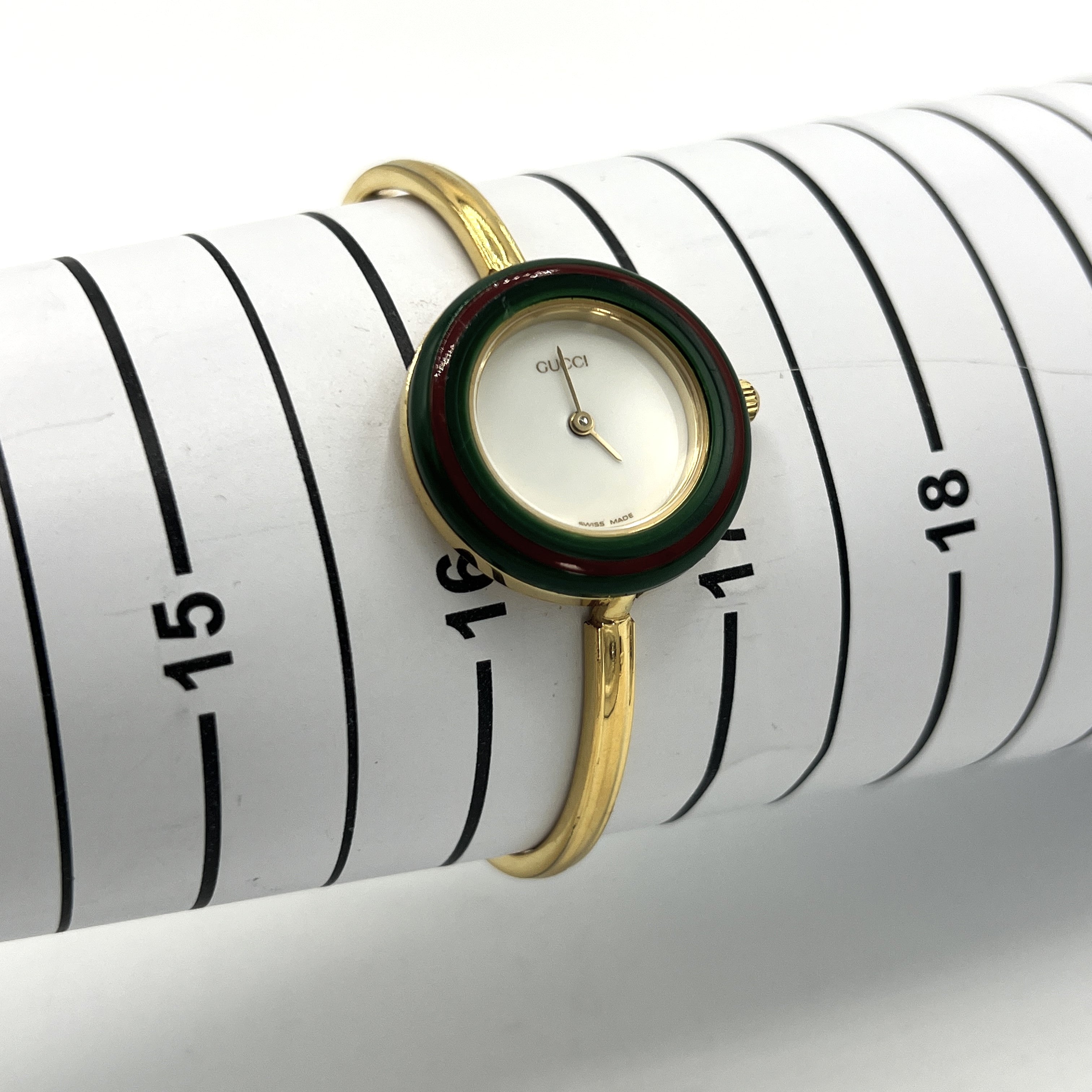 GUCCI 11/12.2 Gold Plated Watch Gold