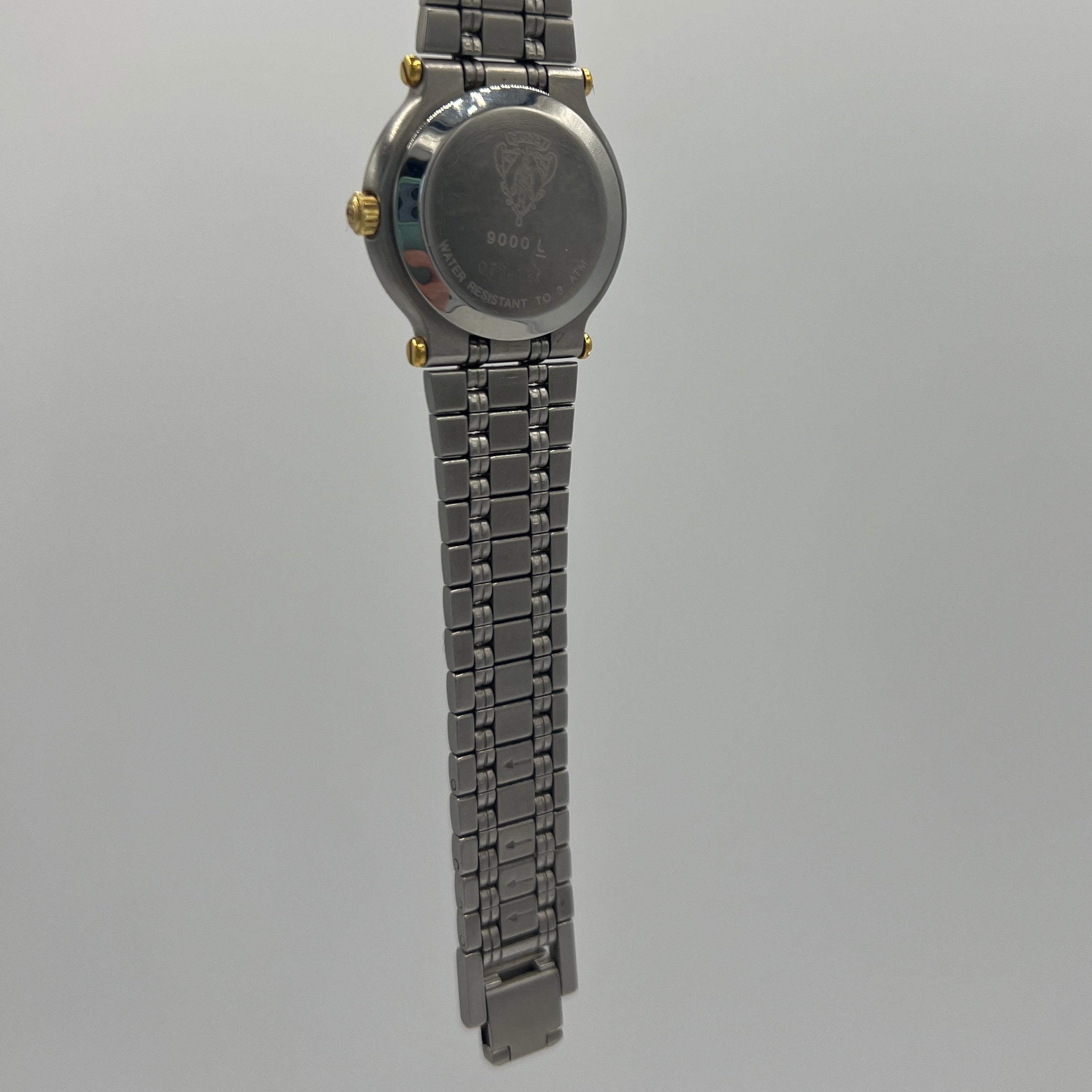 Montre GUCCI 9000 L acier Bicolore