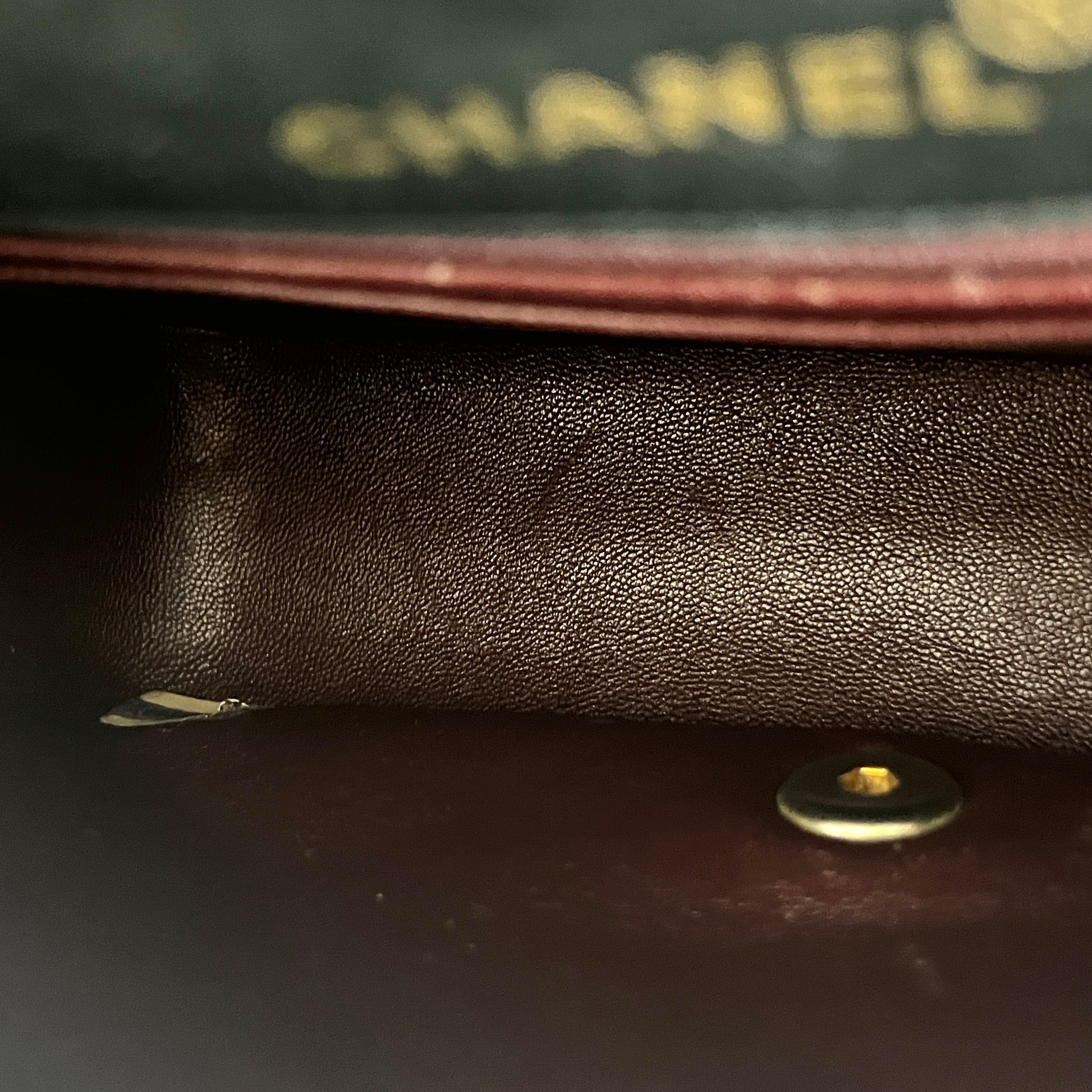 CHANEL Diana Small black leather handbag