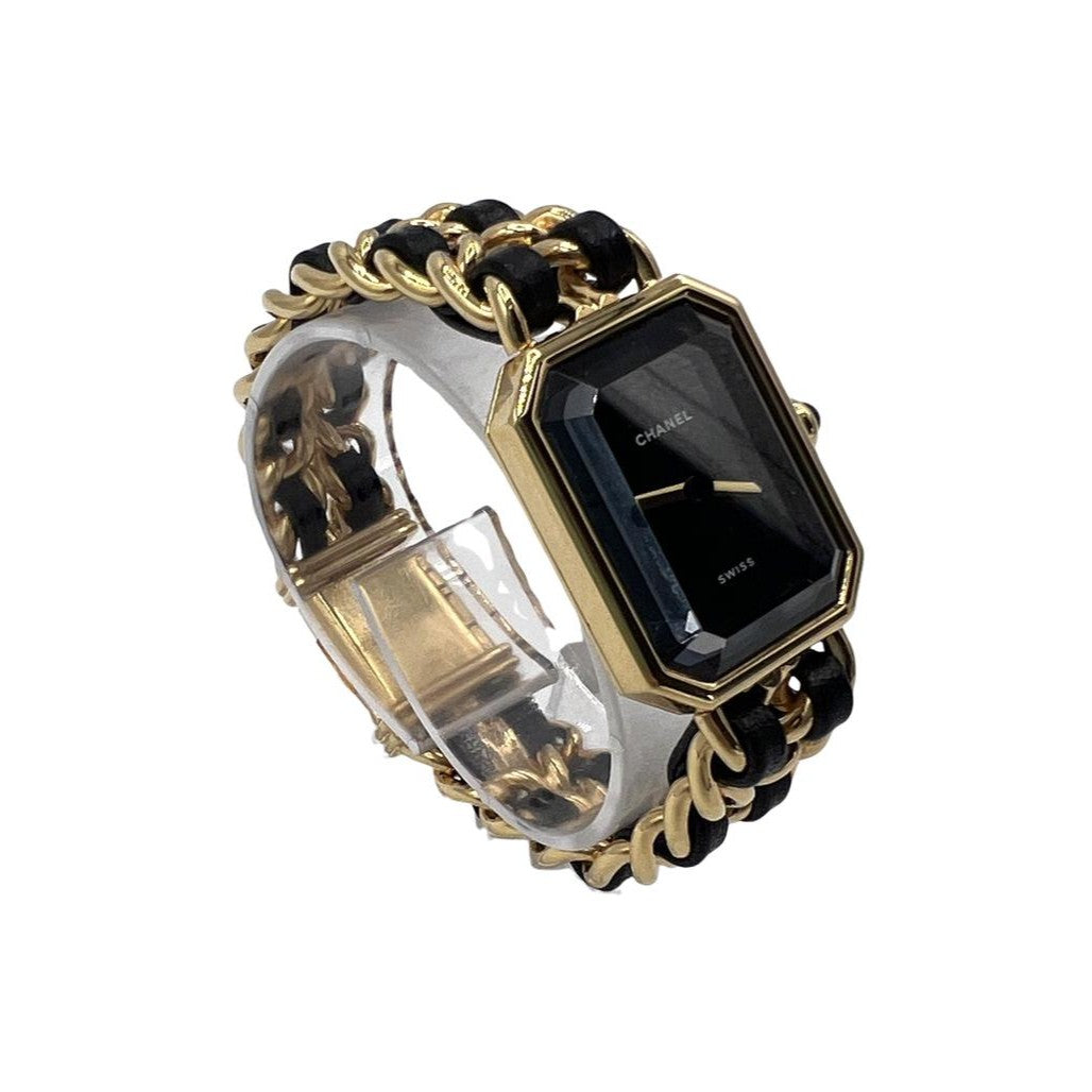 Montre CHANEL Première plaqué or Doré