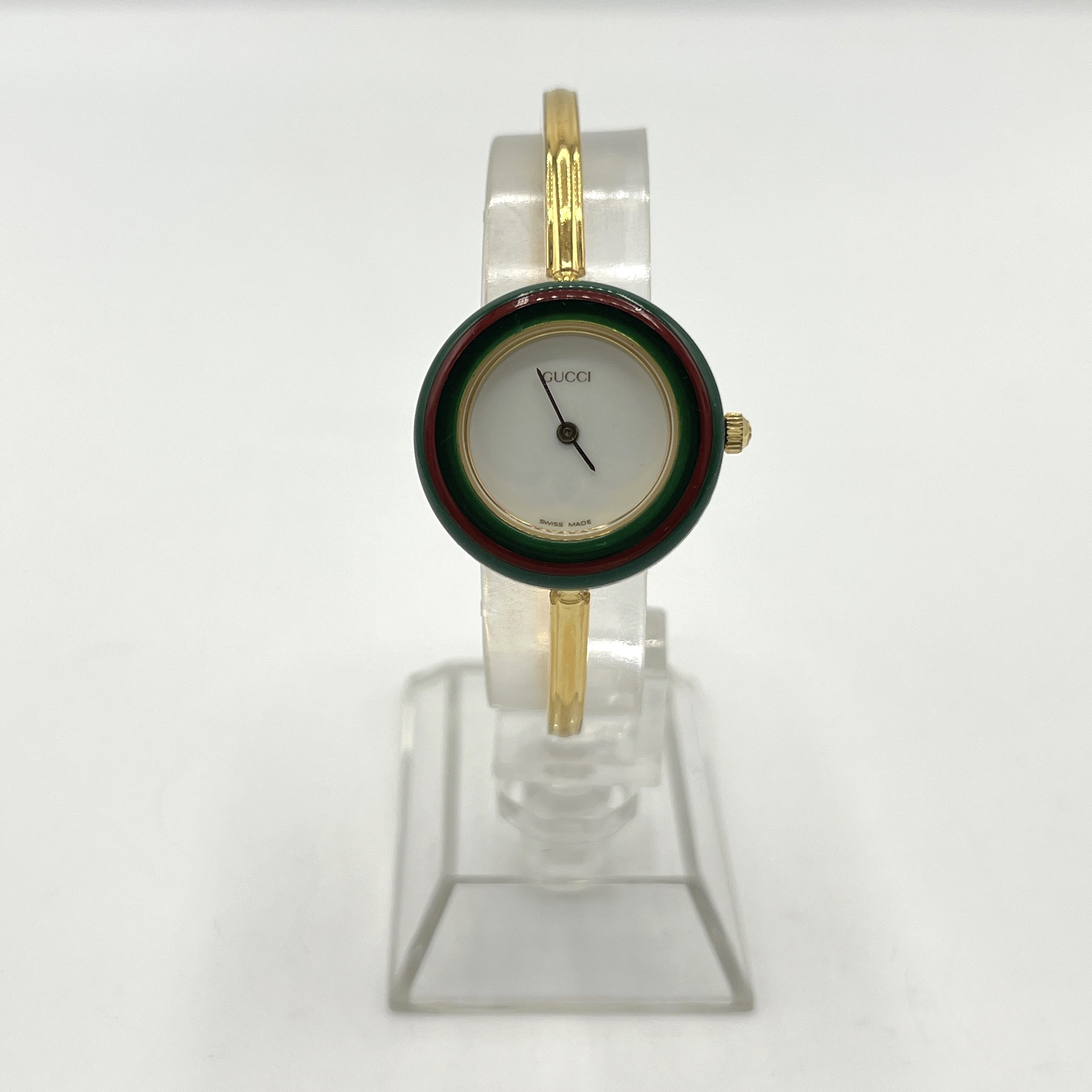 GUCCI 11/12.2 Gold Plated Watch Gold