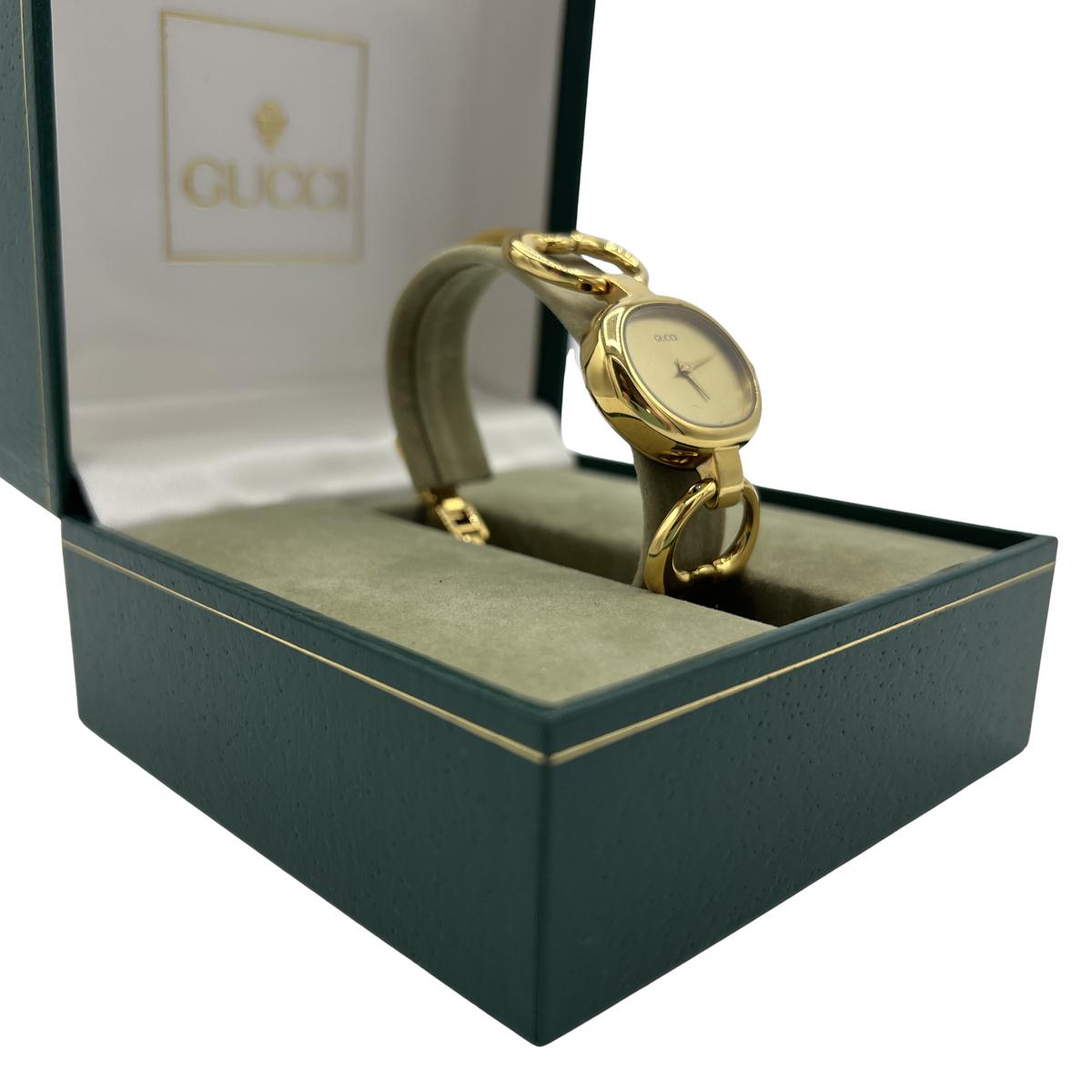 GUCCI 1600 Gold Plated Watch Gold