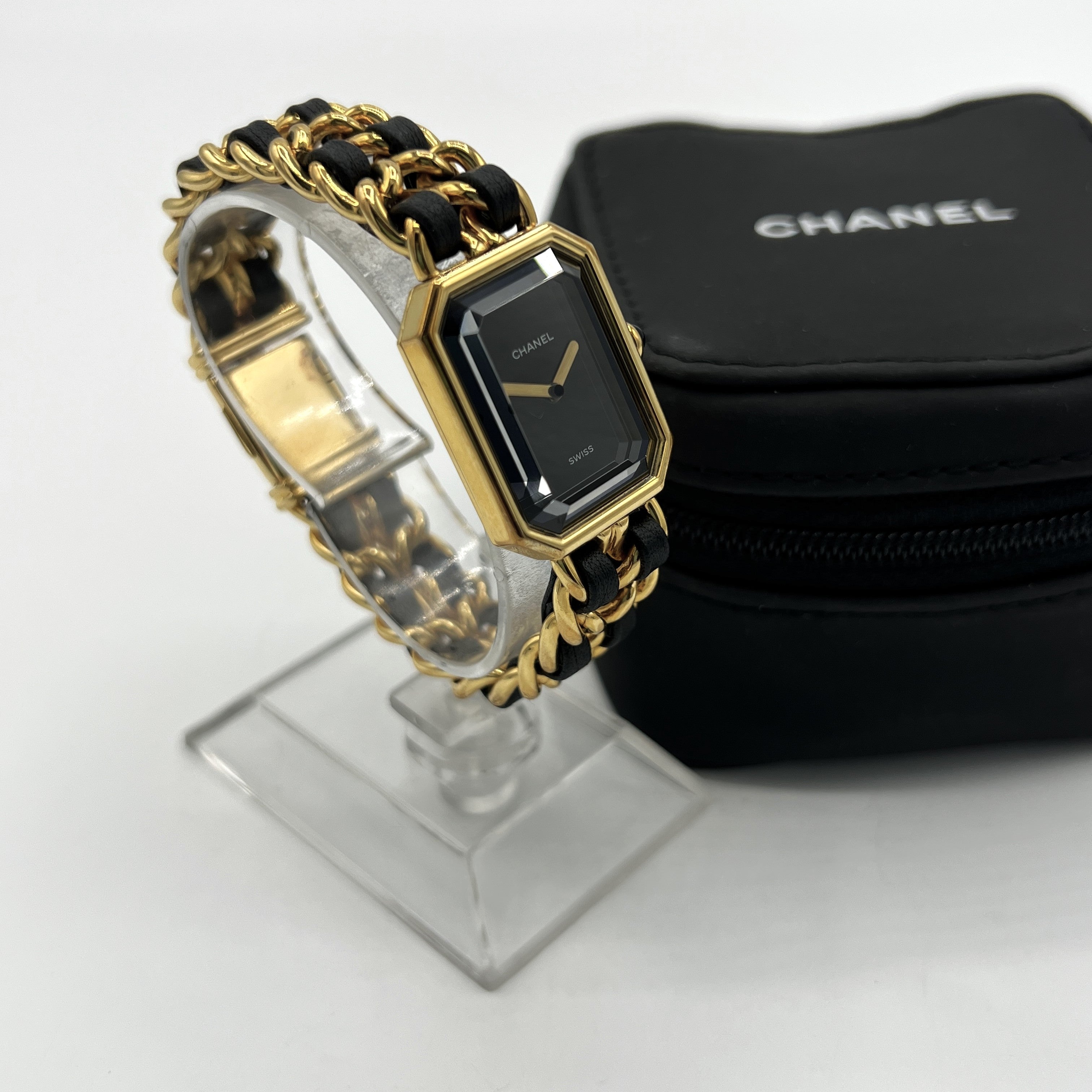 Montre CHANEL Première plaqué or Doré