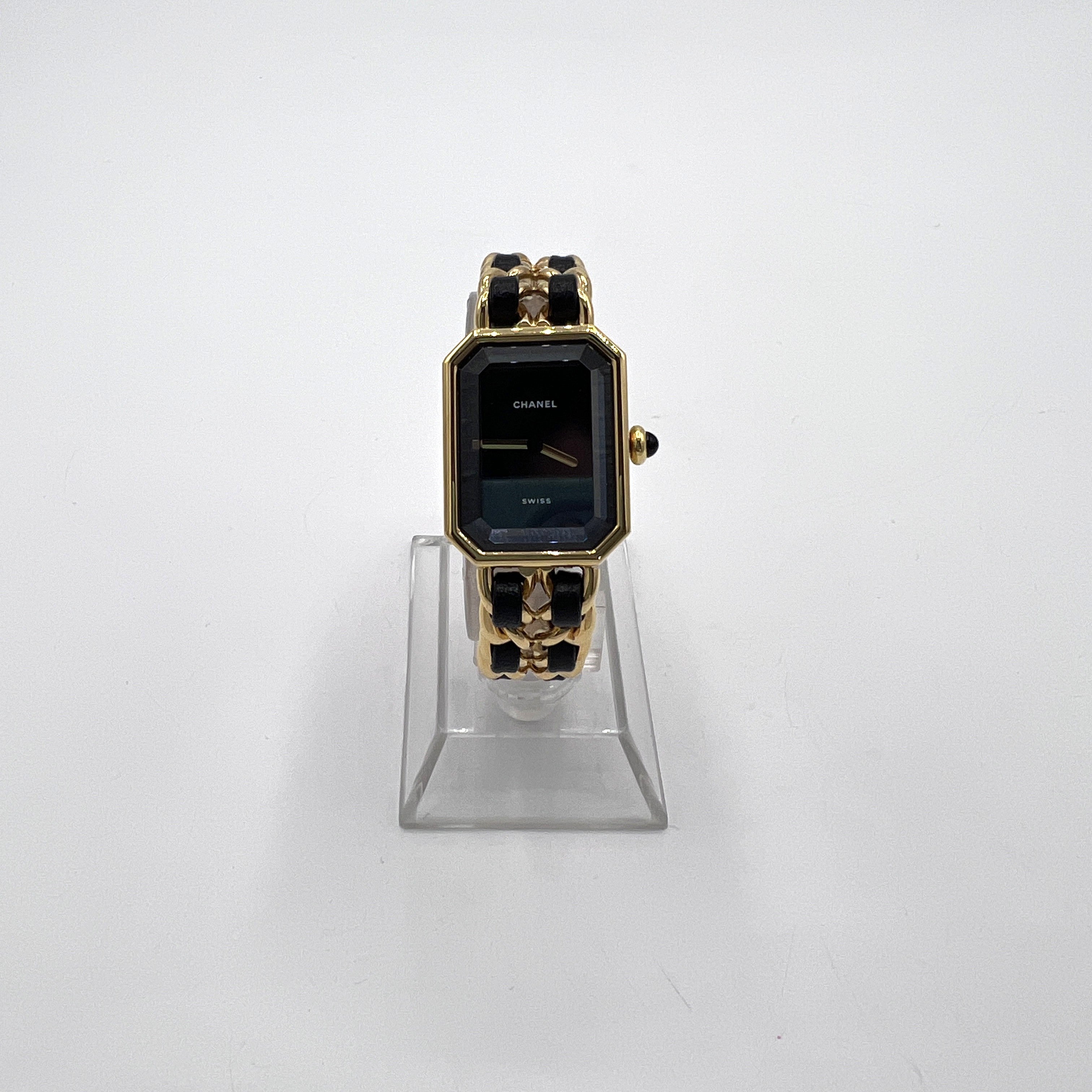 Montre CHANEL Première plaqué or Doré