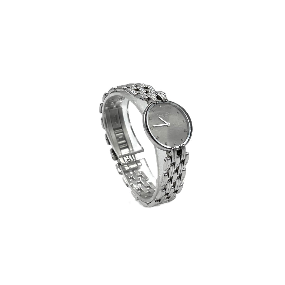 Montre DIOR Bagheera acier Argenté