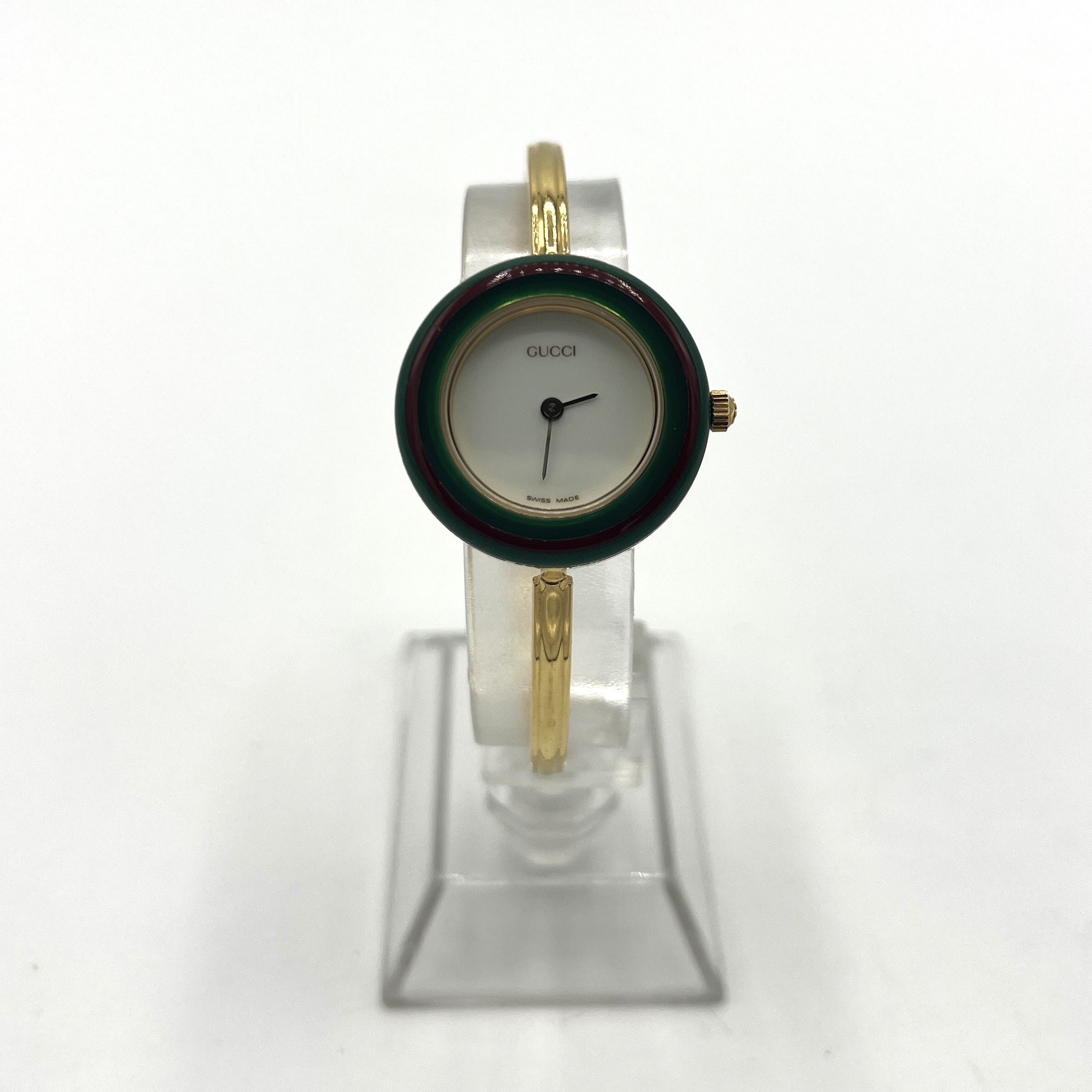 GUCCI 11/12.2 Gold Plated Watch Gold