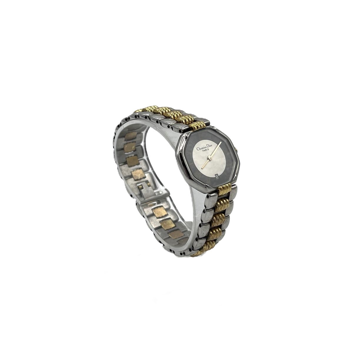 Montre DIOR Octagon acier Bicolore
