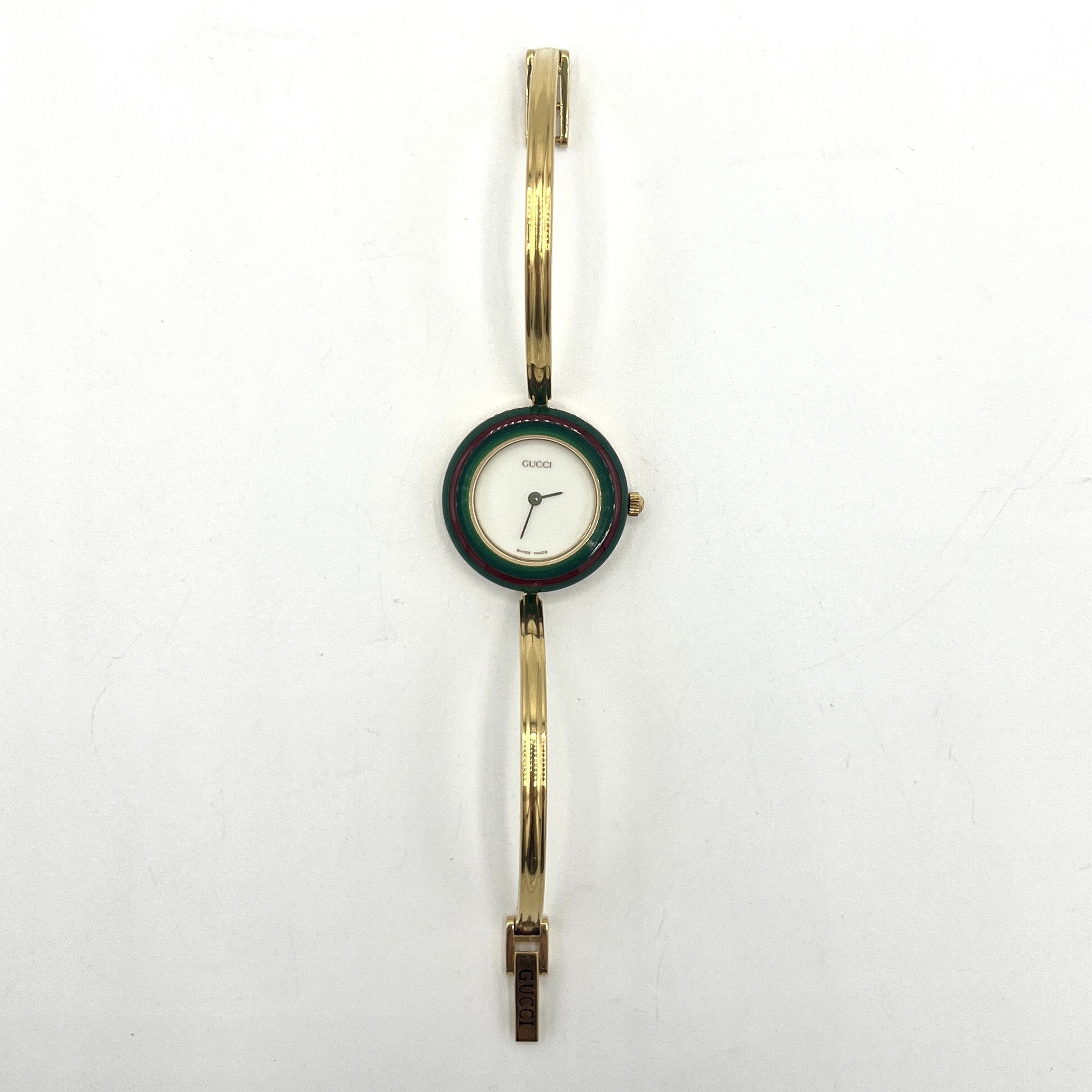 GUCCI 11/12.2 Gold Plated Watch Gold