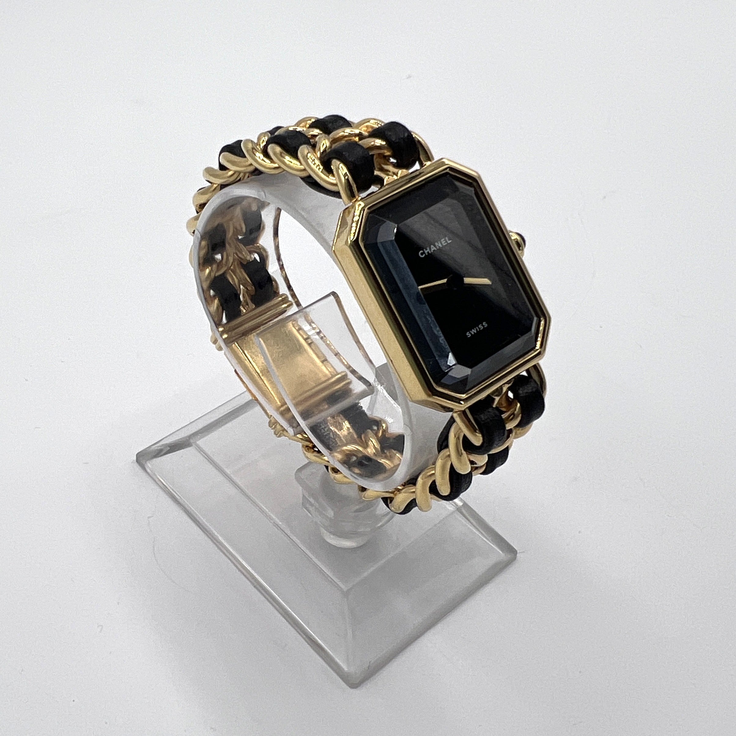 Montre CHANEL Première plaqué or Doré