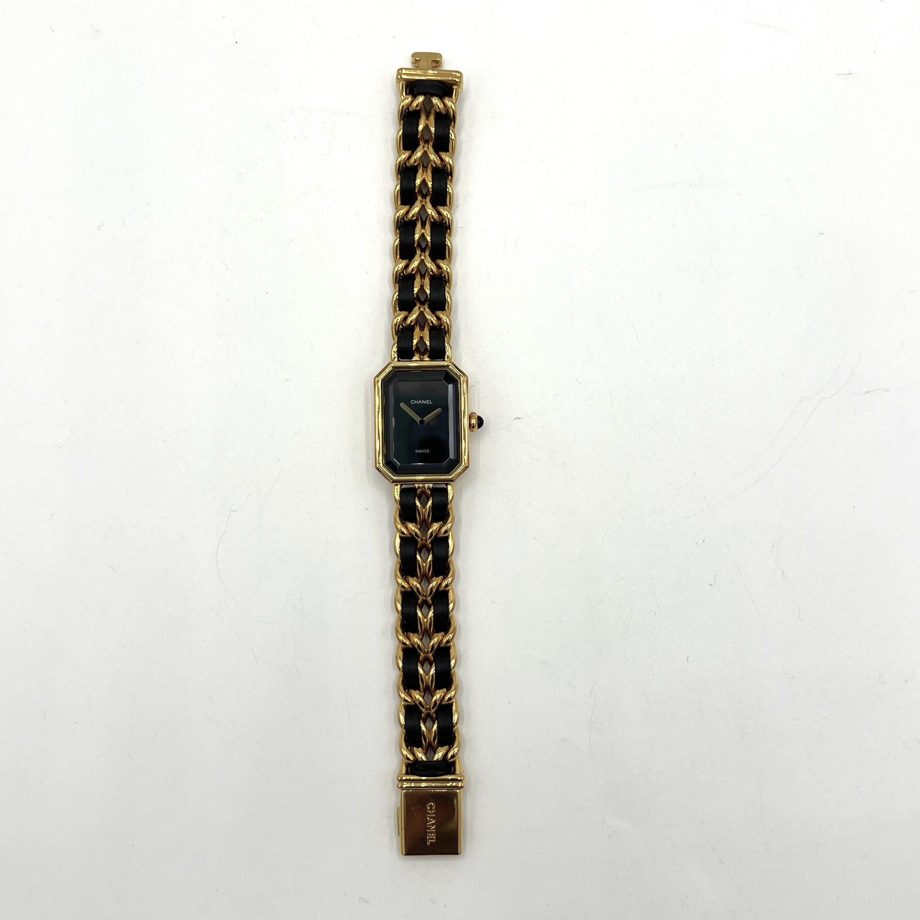 Montre CHANEL Première plaqué or Doré