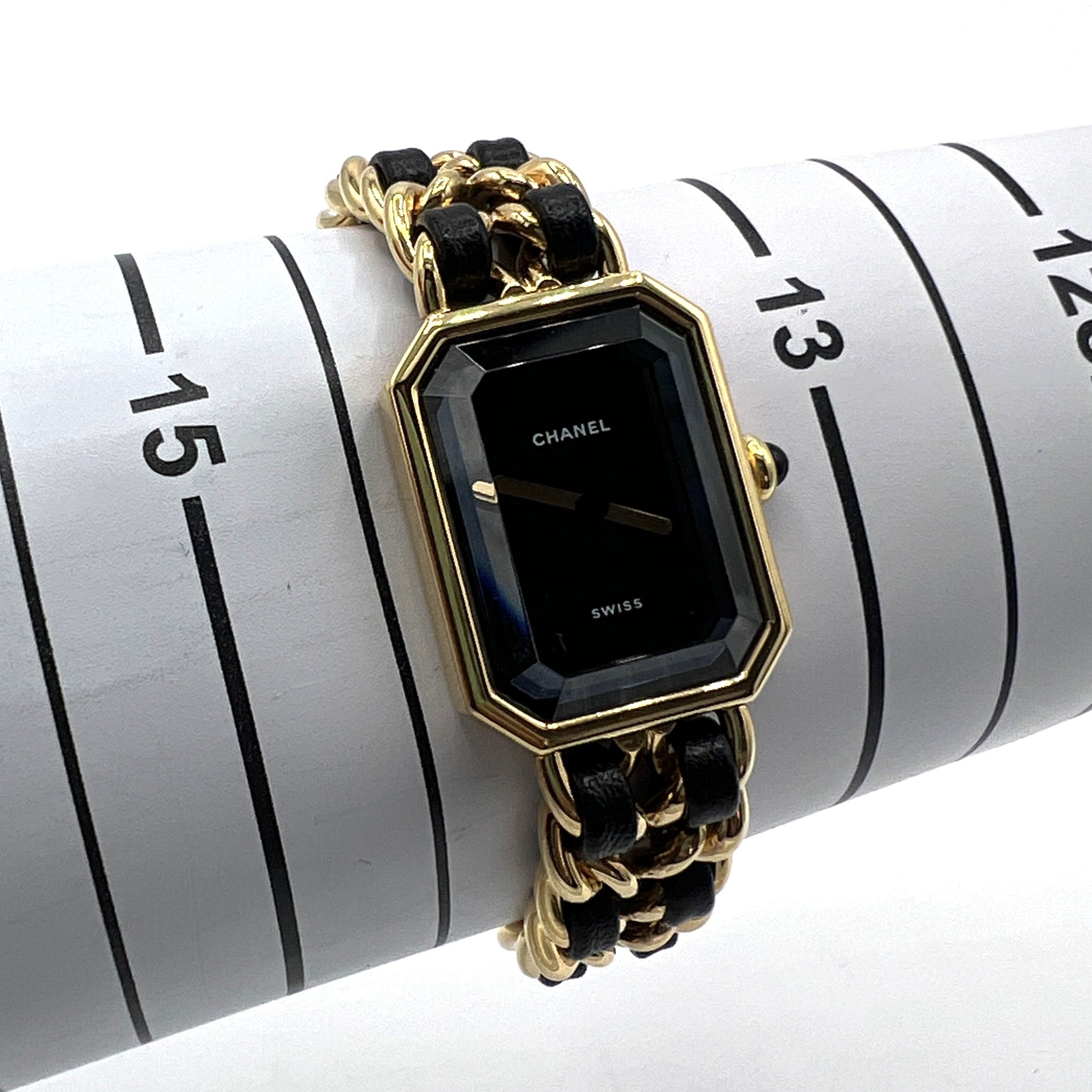 Montre CHANEL Première plaqué or Doré