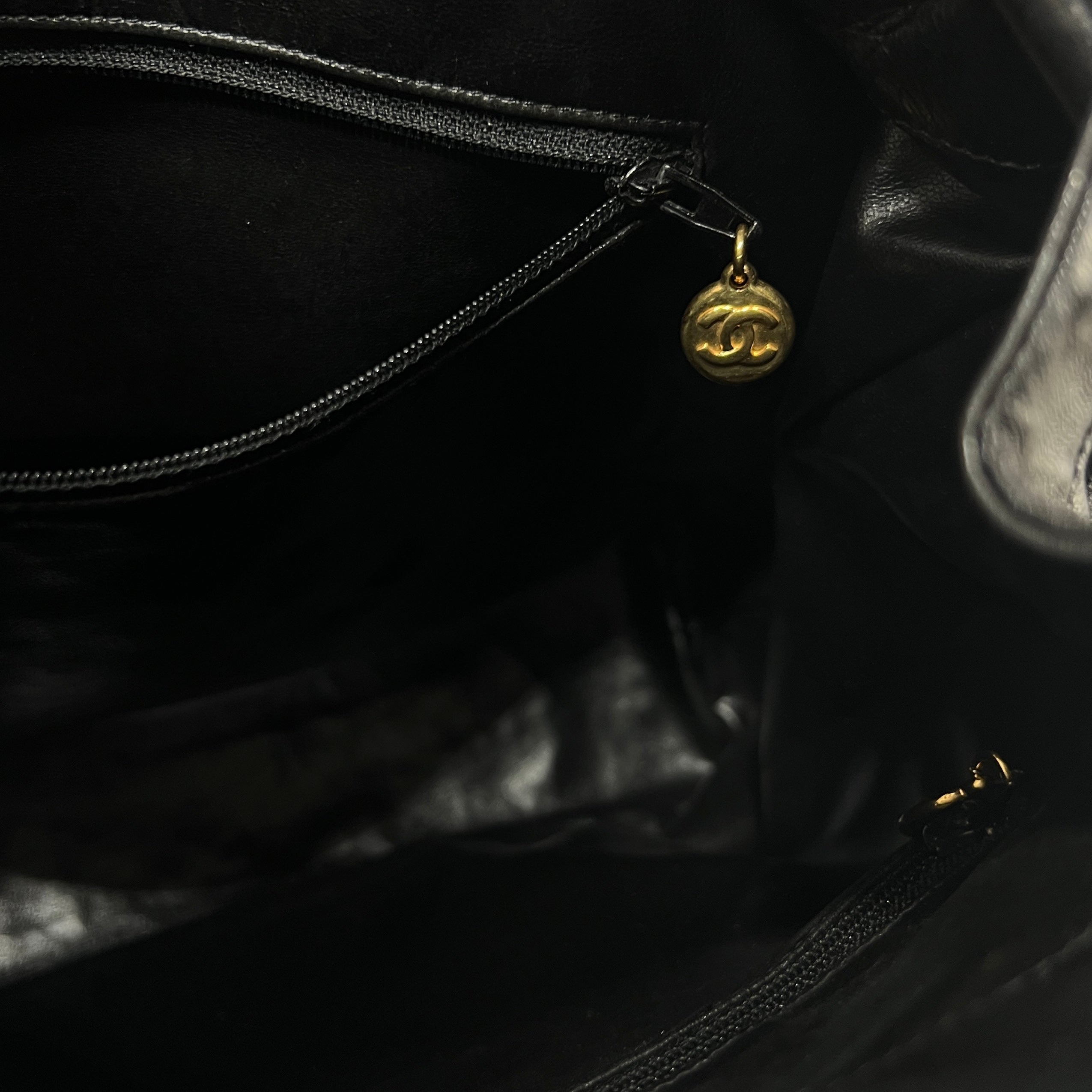 Sac à dos CHANEL Matelassé cuir noir