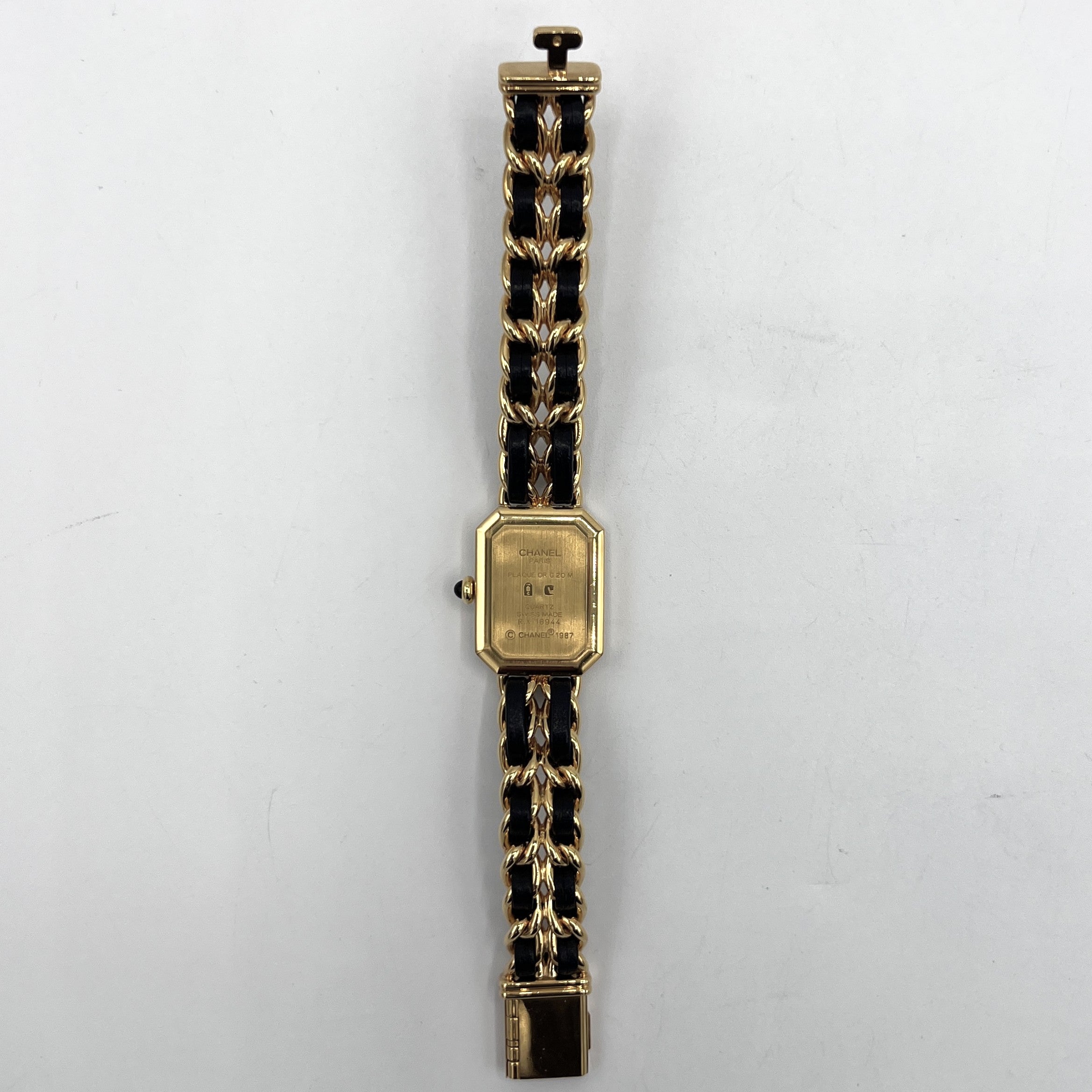 Montre CHANEL Première plaqué or Doré