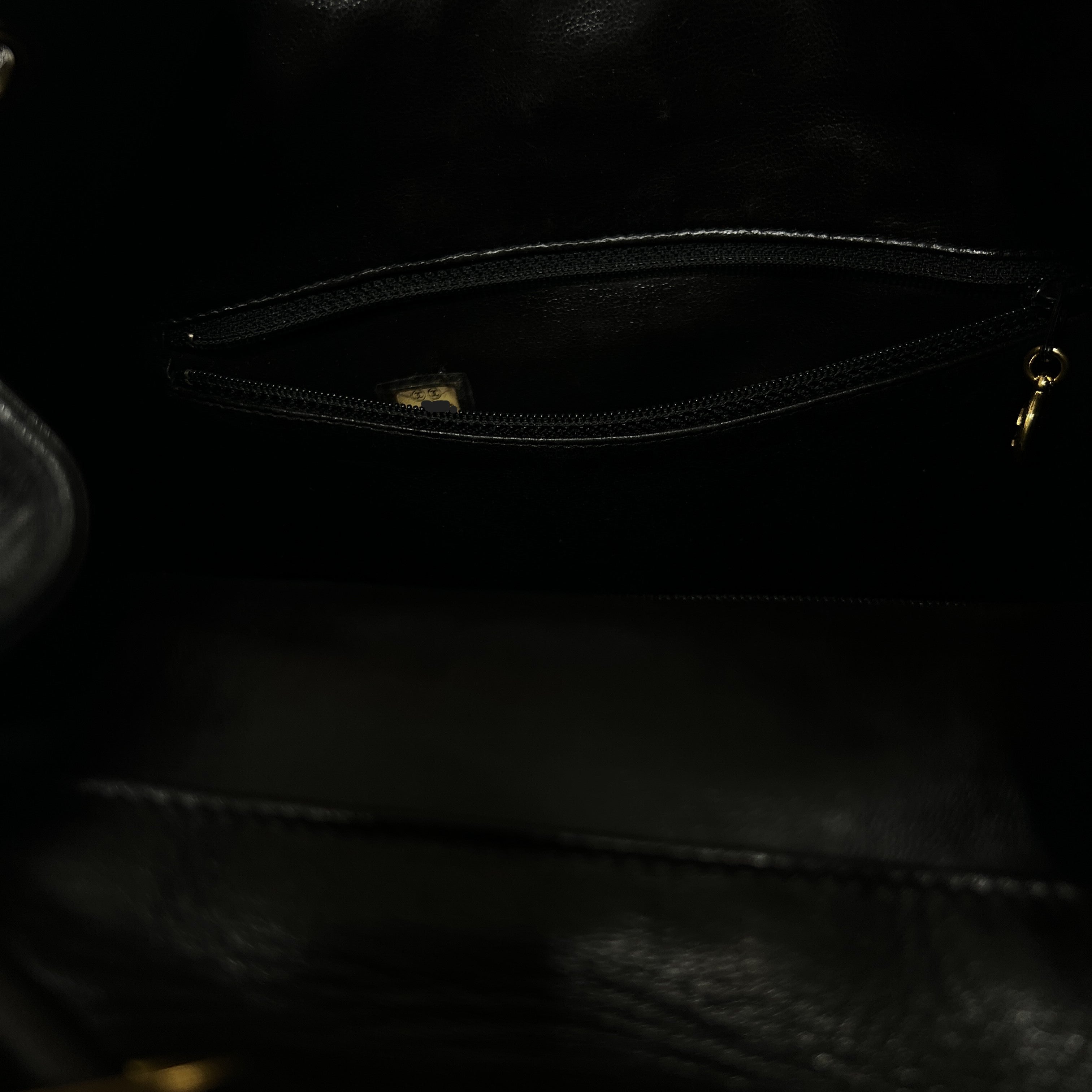 Sac à dos CHANEL Matelassé cuir noir