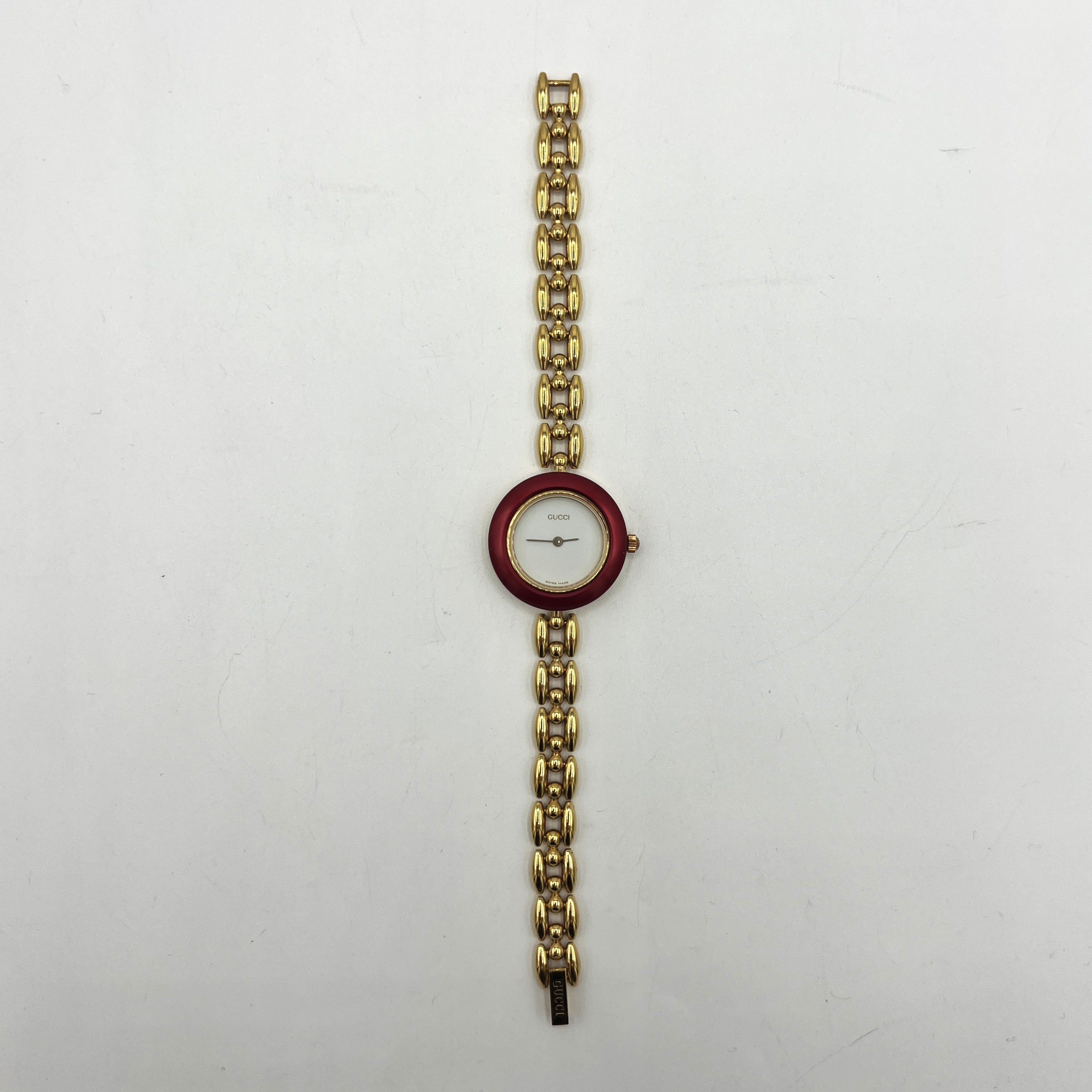 GUCCI 11/12.2 Gold Plated Watch Gold