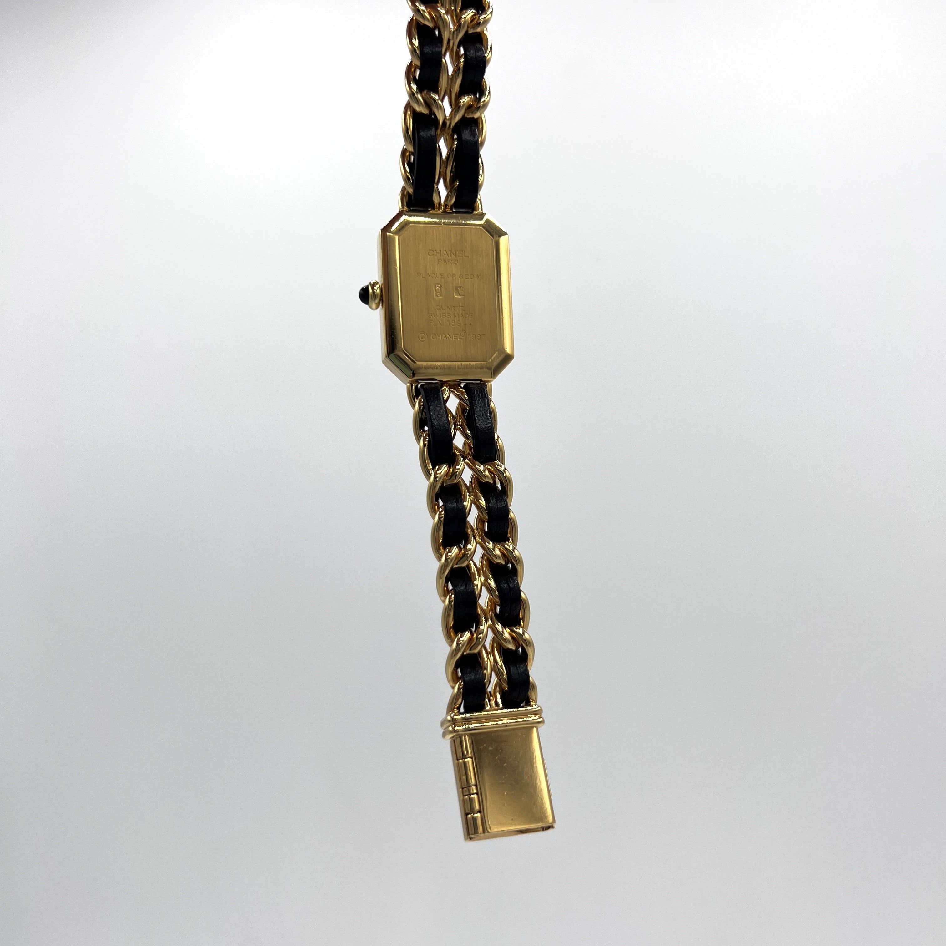 Montre CHANEL Première plaqué or Doré