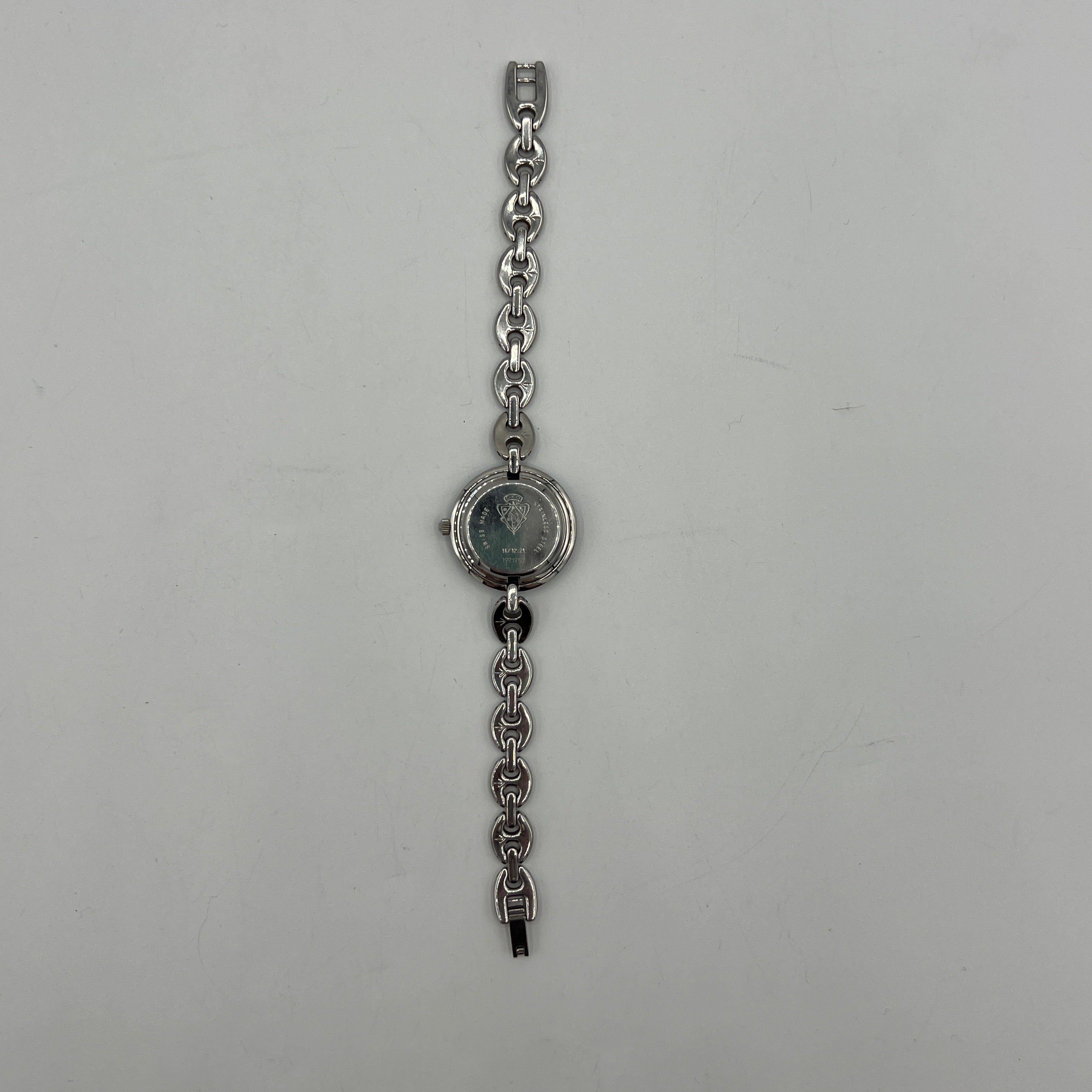 GUCCI 11/12.2 L Silver Steel Watch