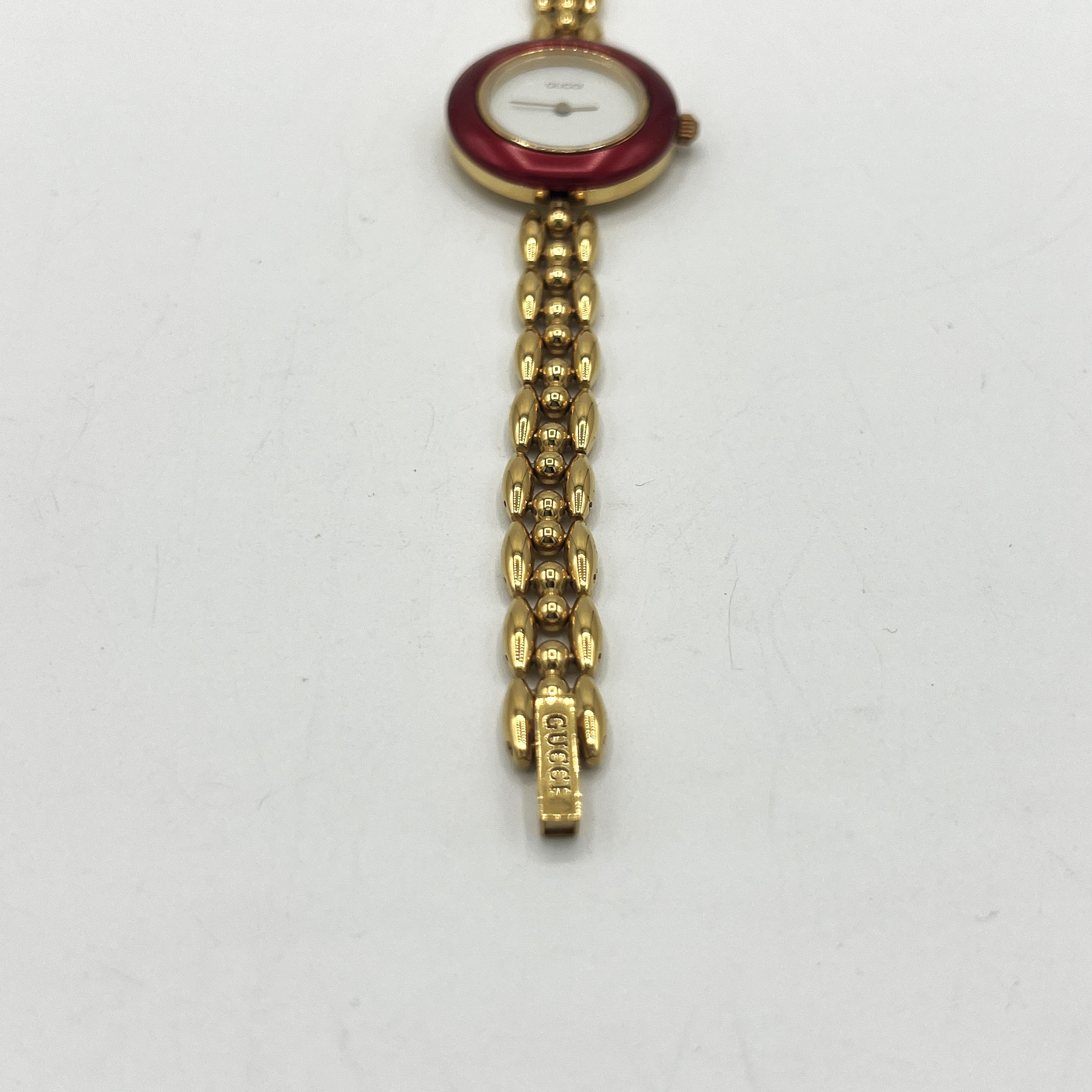 GUCCI 11/12.2 Gold Plated Watch Gold