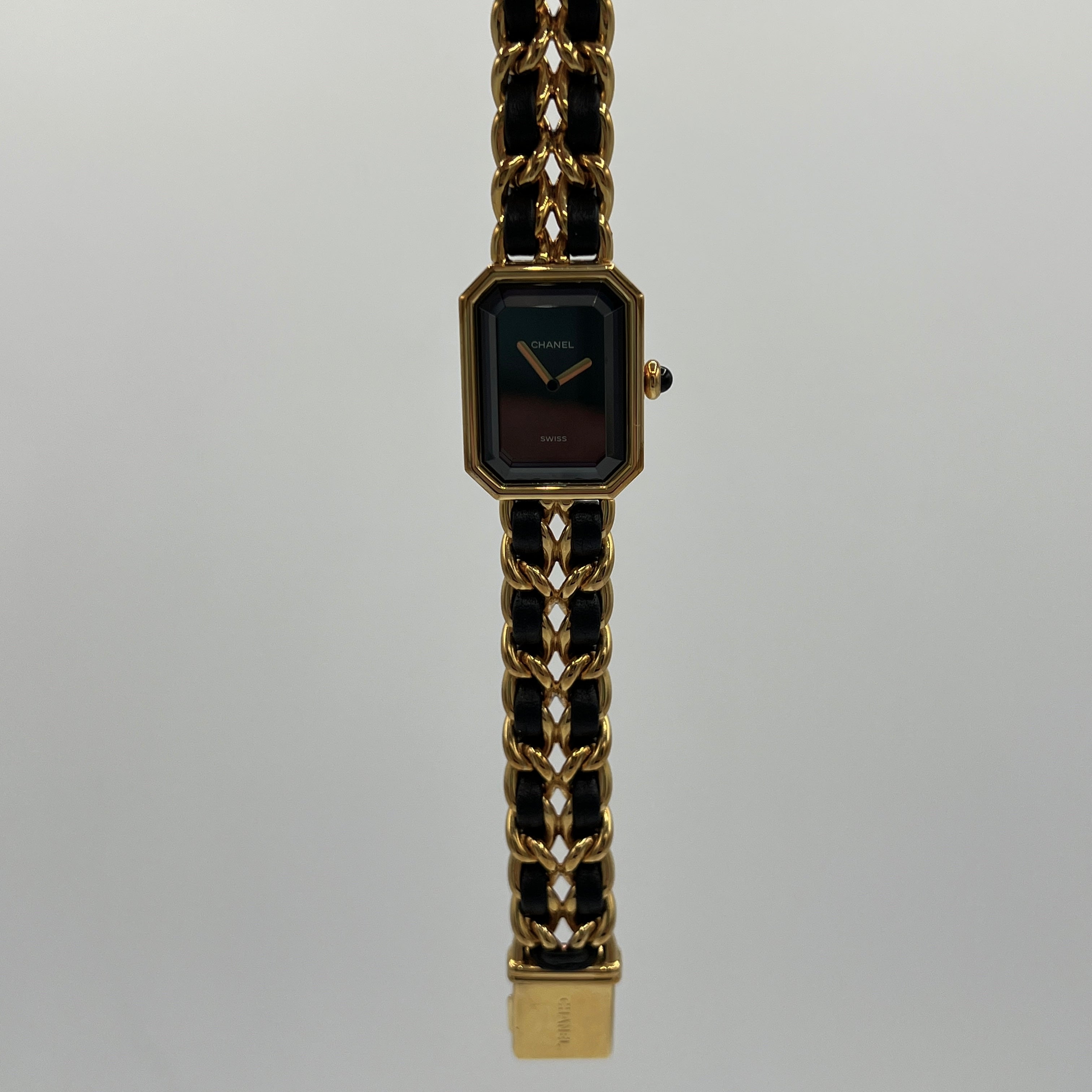 Montre CHANEL Première plaqué or Doré