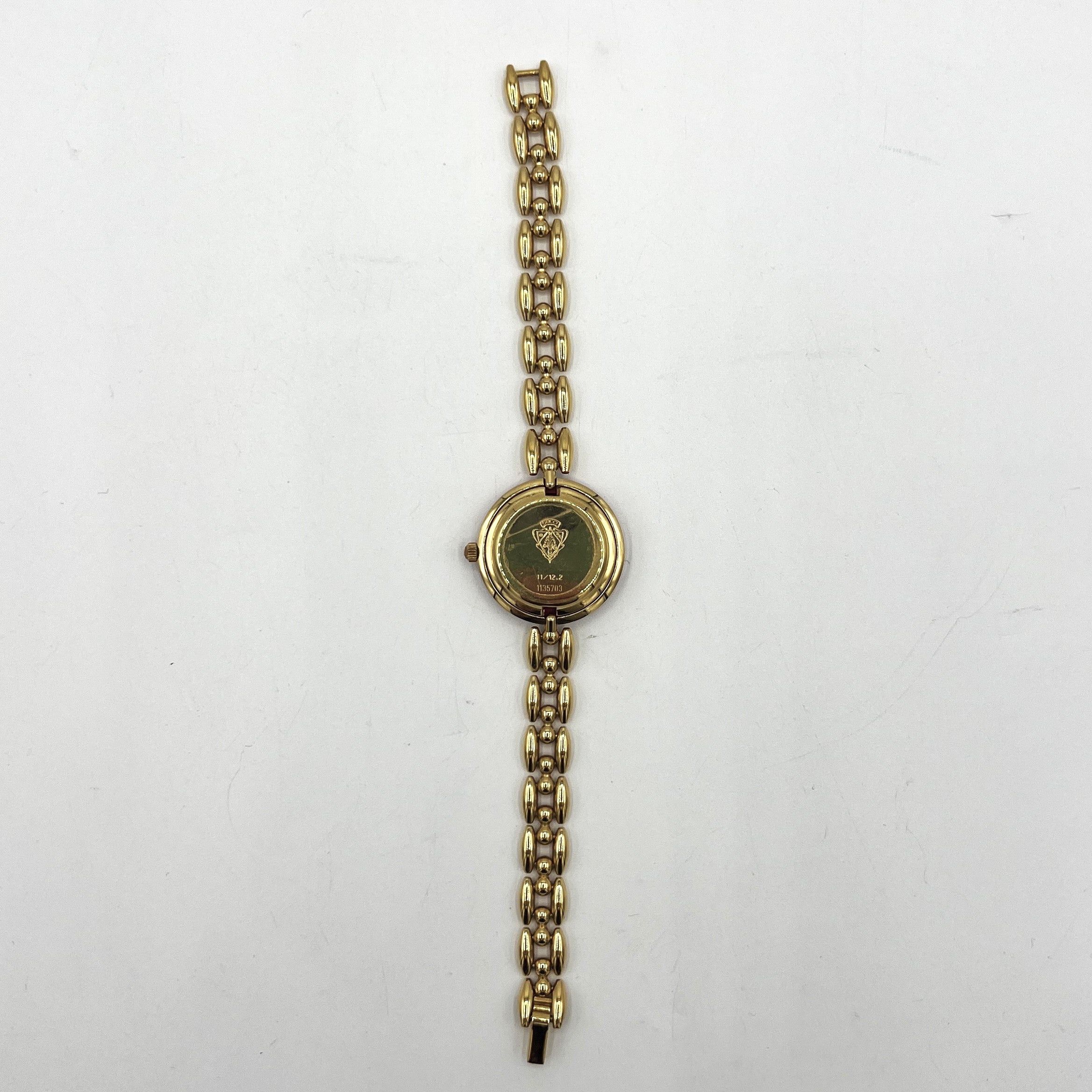 GUCCI 11/12.2 Gold Plated Watch Gold