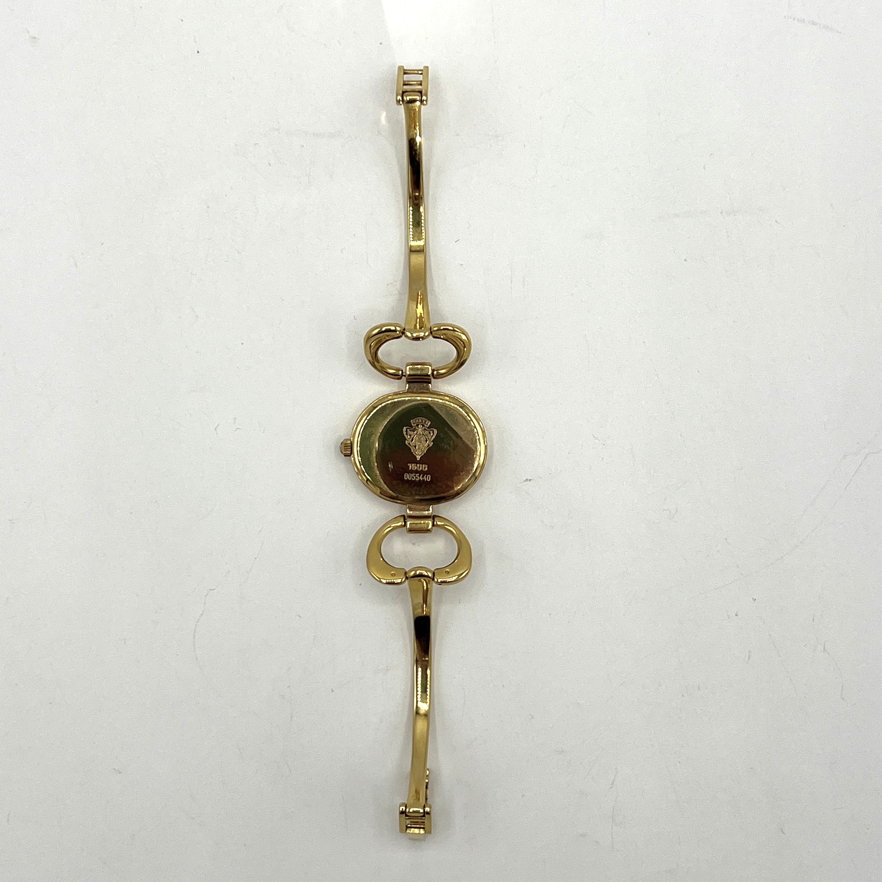 GUCCI 1600 Gold Plated Watch Gold