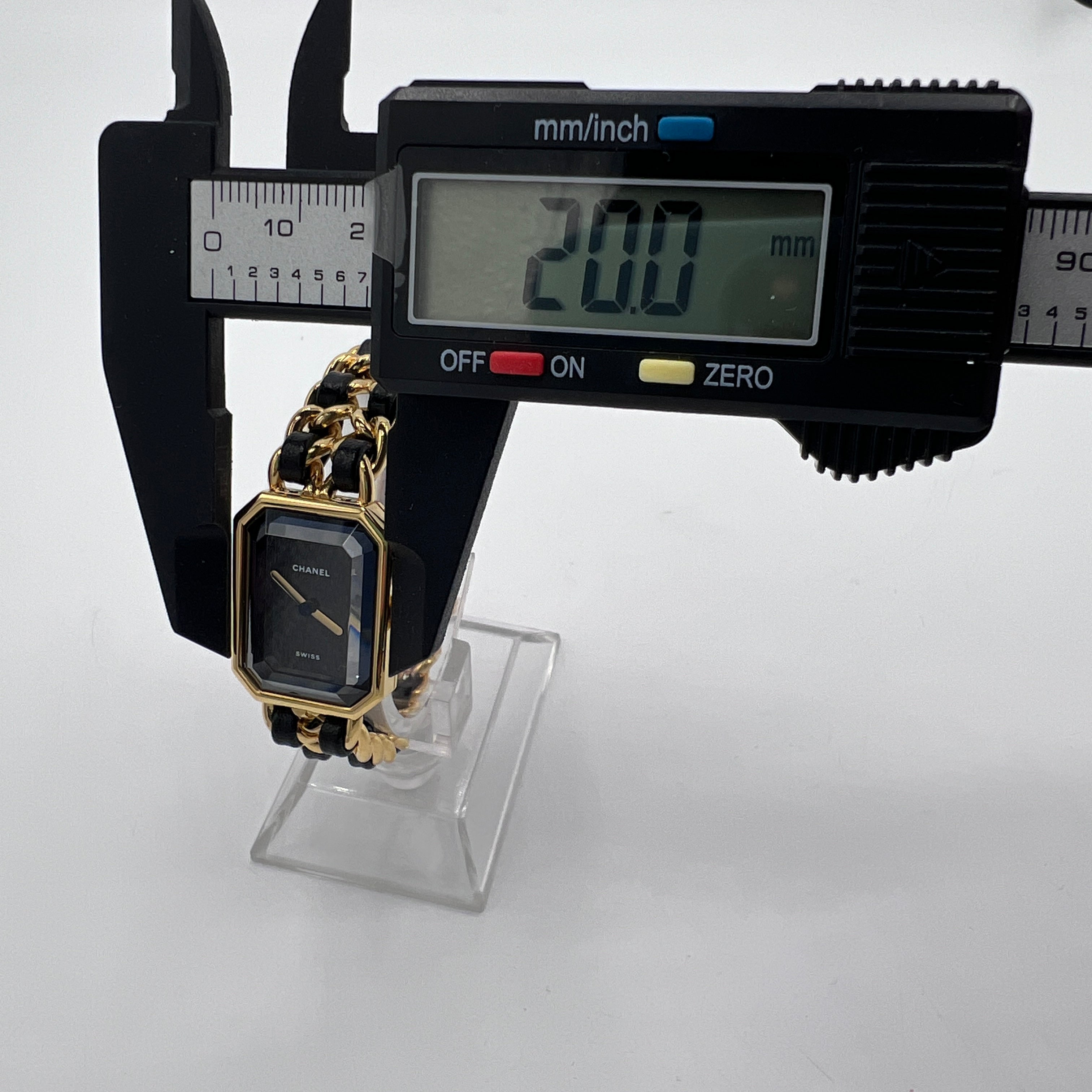 Montre CHANEL Première plaqué or Doré