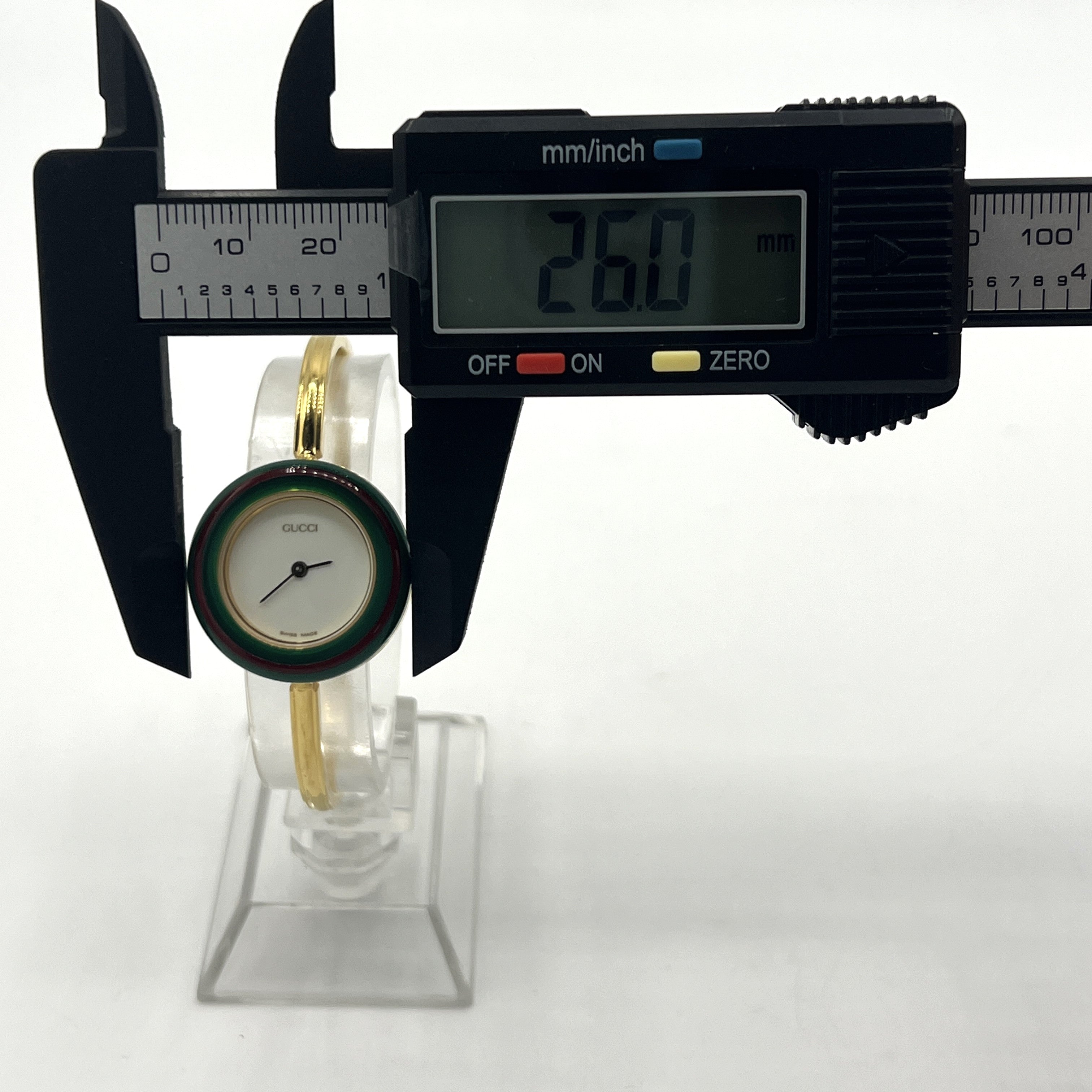 GUCCI 11/12.2 Gold Plated Watch Gold