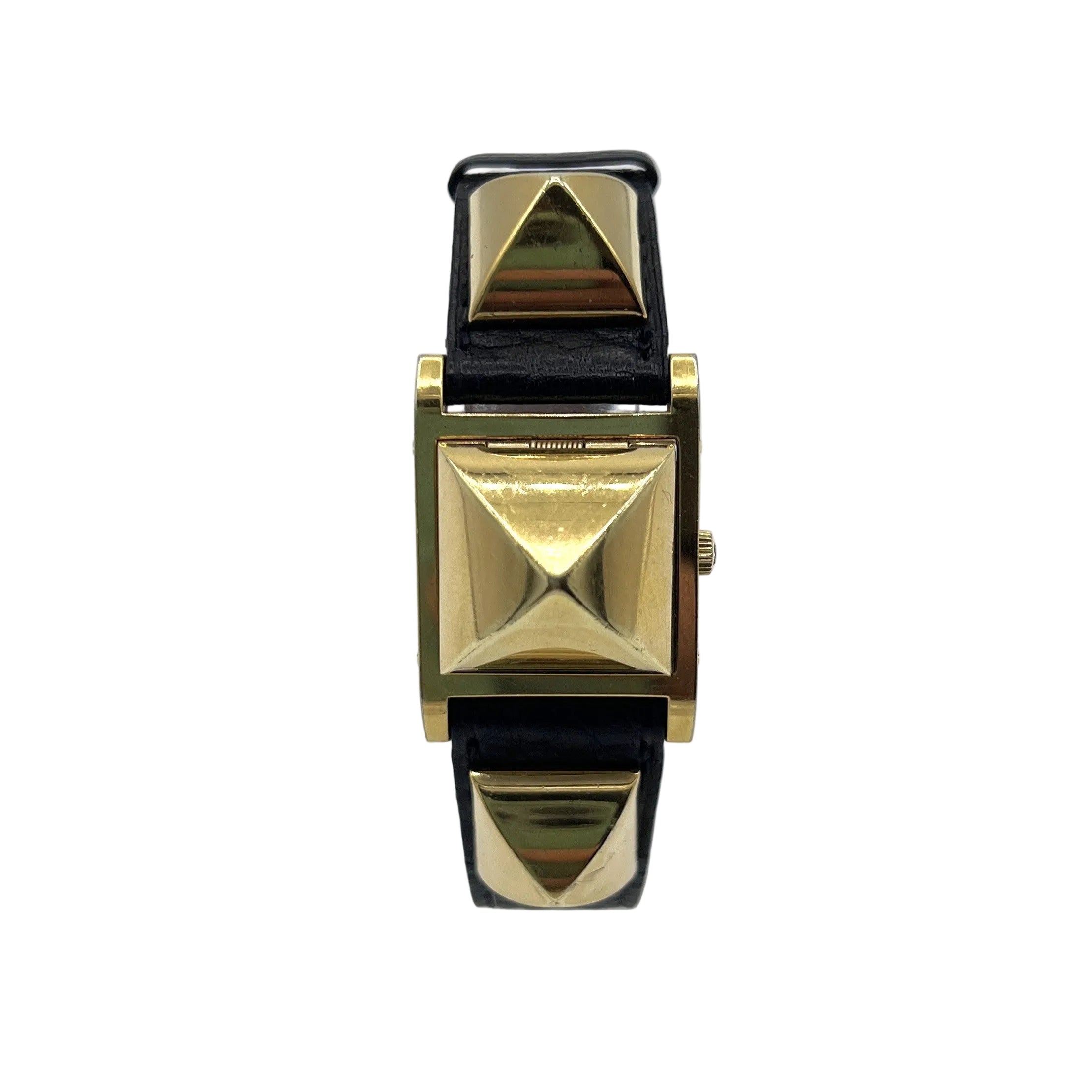 HERMÈS Médor Gold Plated Watch
