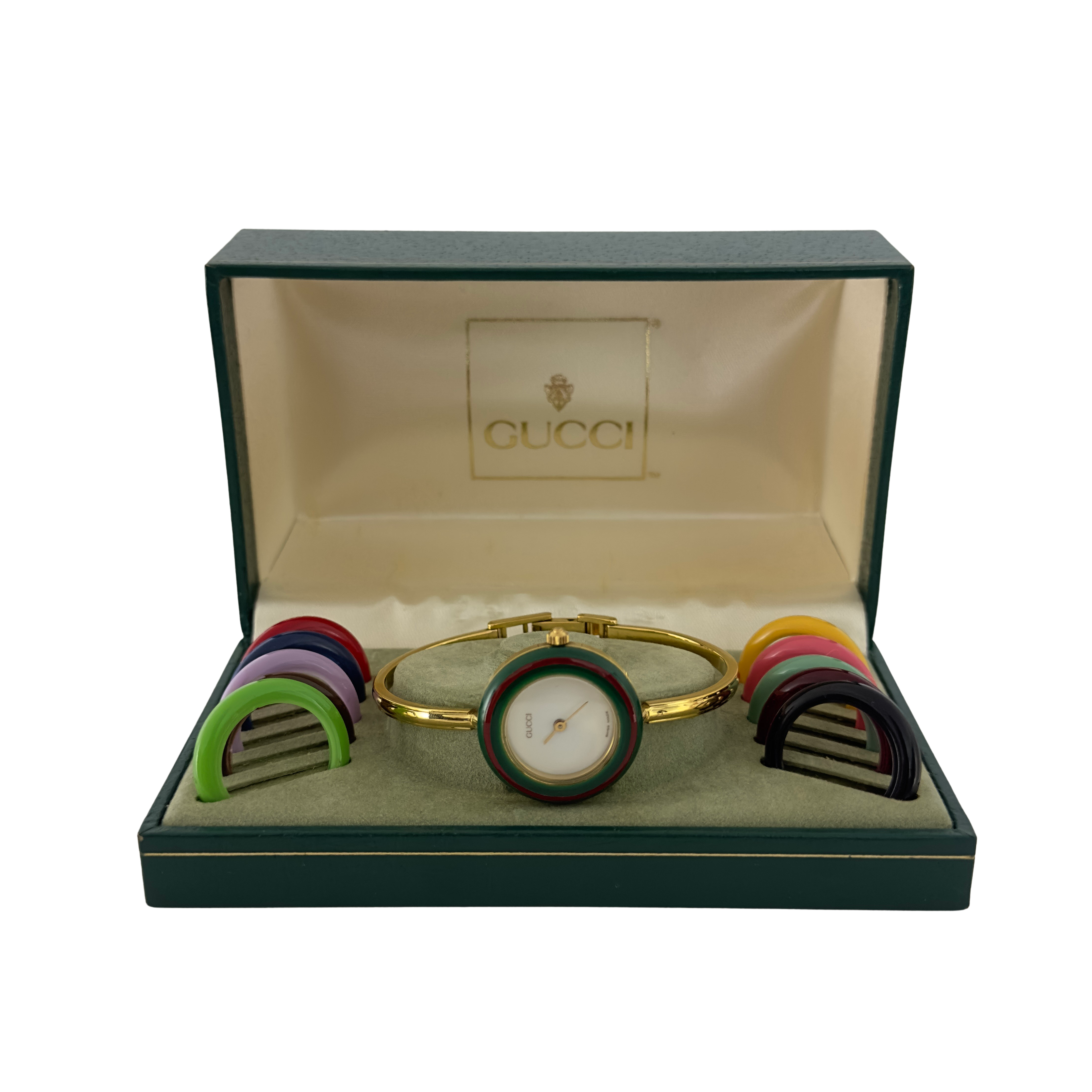 Montre GUCCI Play plaqué or dorée