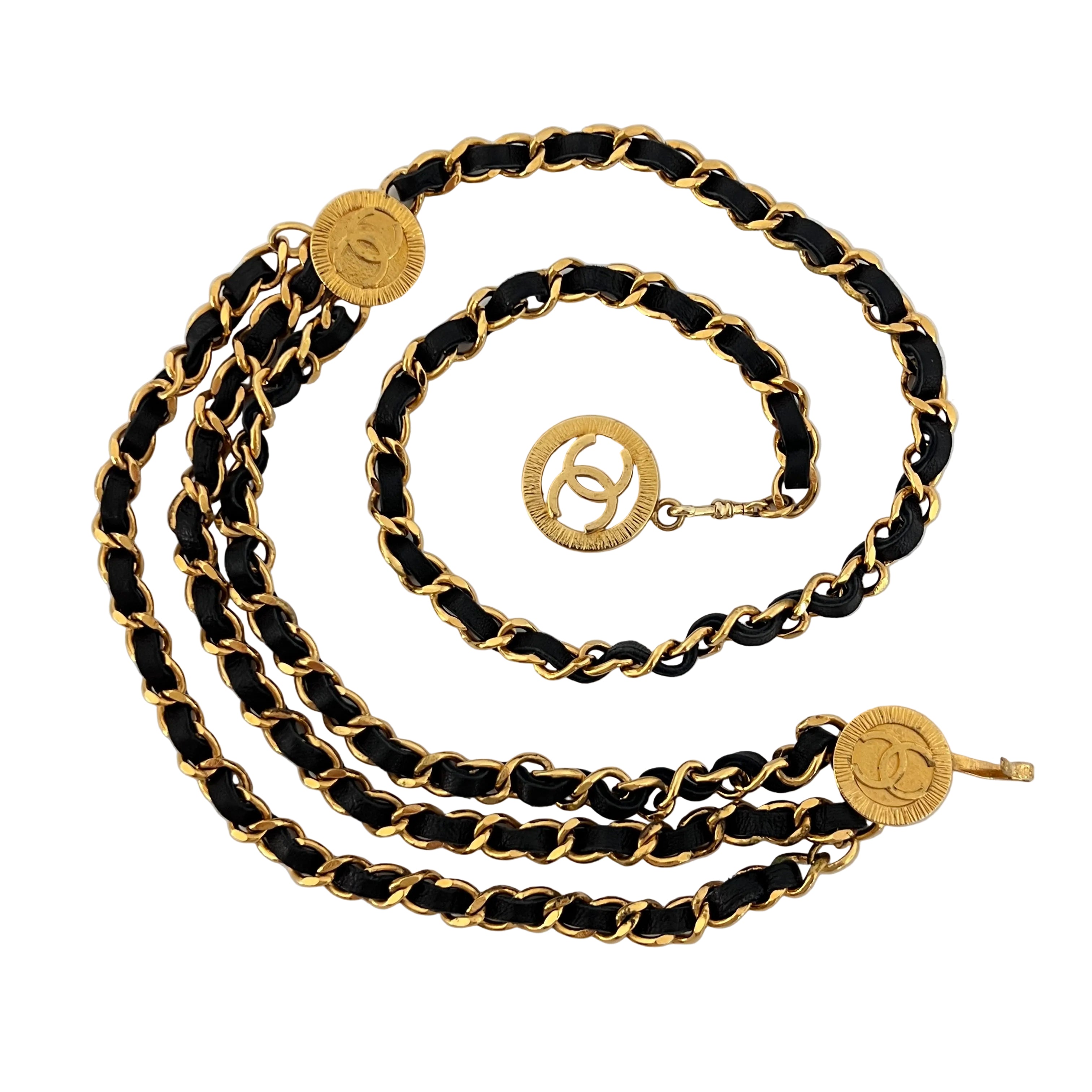 Ceinture CHANEL CC Chaîne entrelacée Collection1984