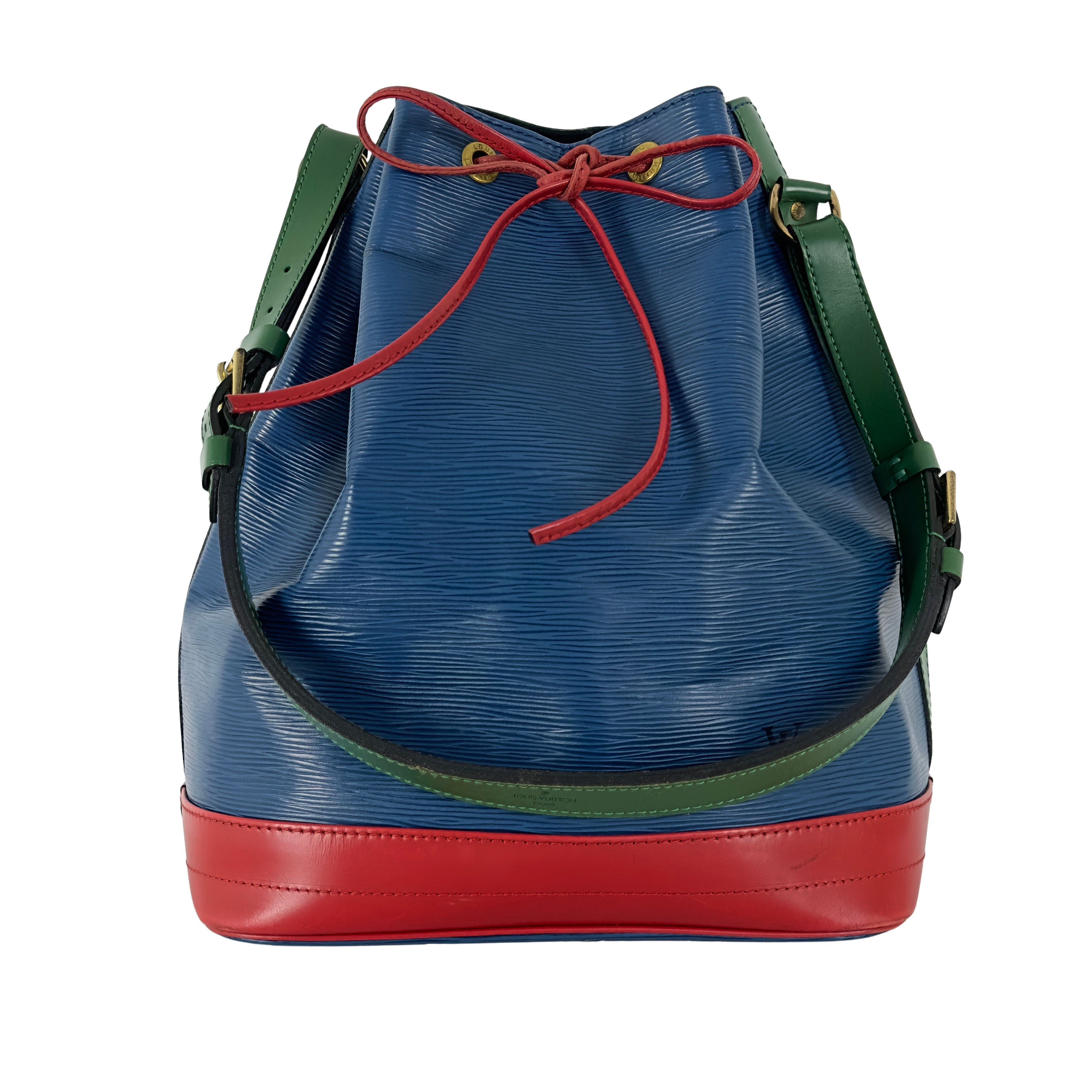 Sac à main LOUIS VUITTON Noé Grand cuir épi tricolore