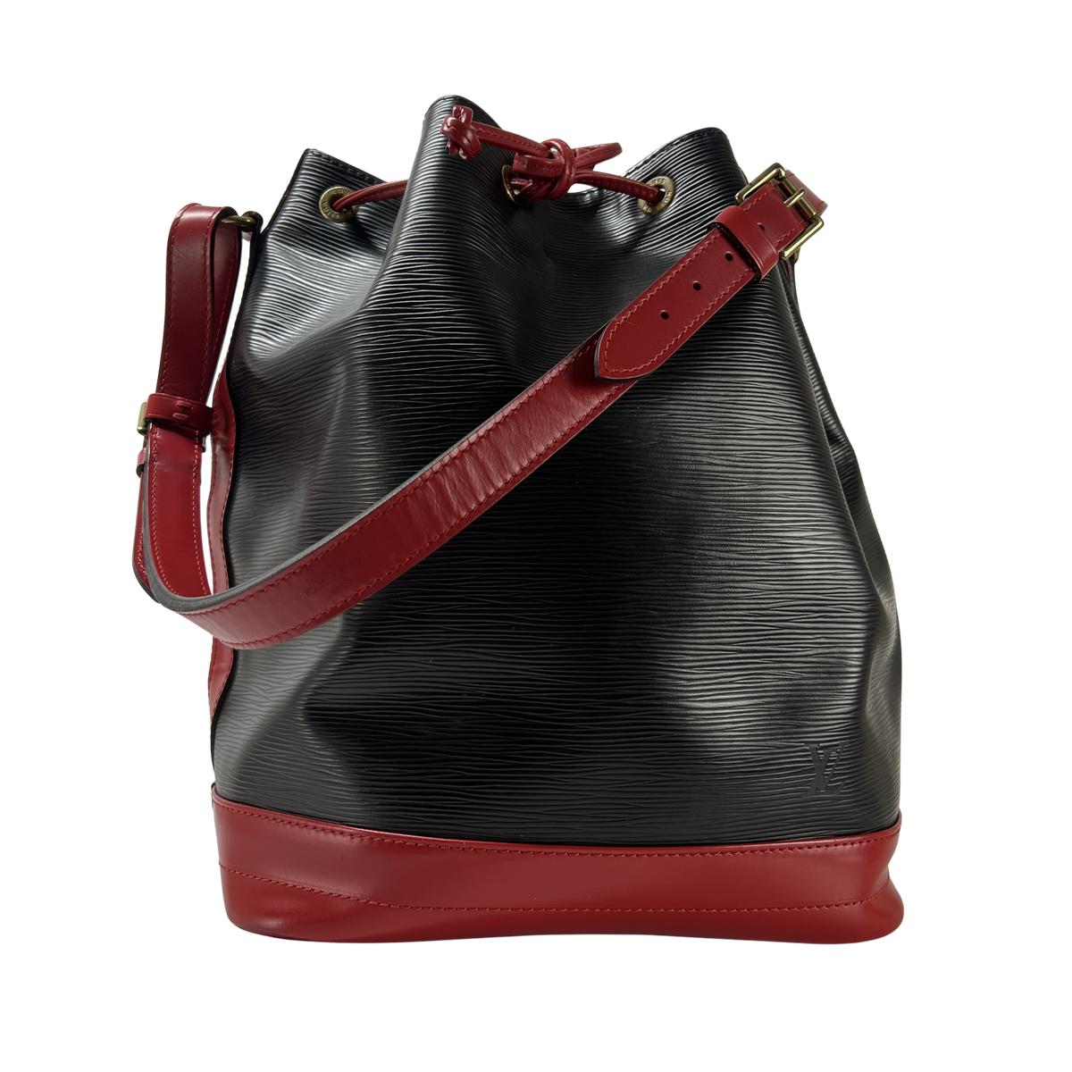 Sac à main LOUIS VUITTON Noé GM cuir épi noir