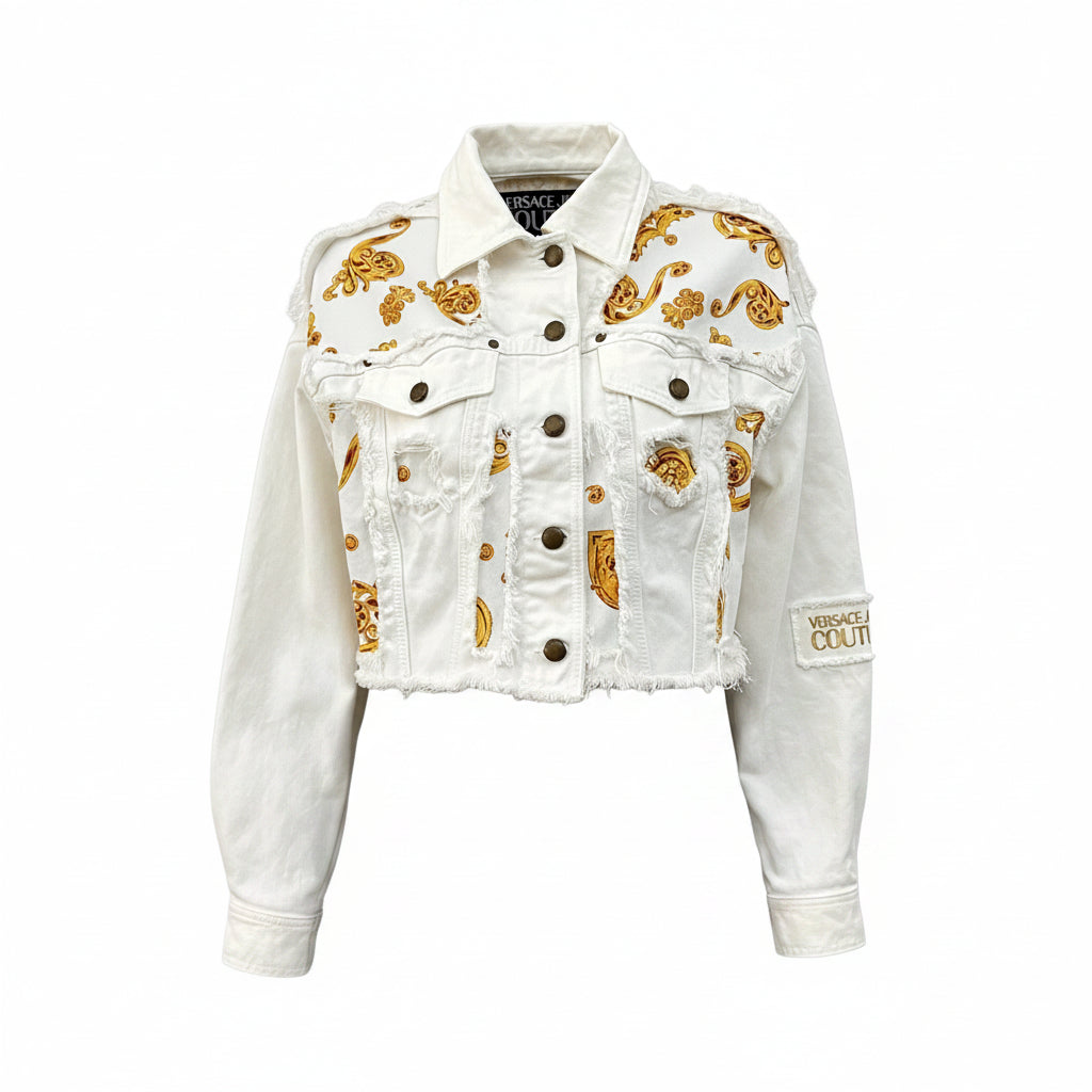 MUGLER S blue denim jacket