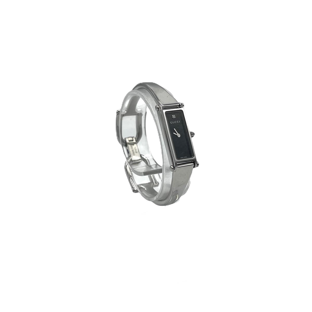Montre GUCCI 1500 L acier Argenté