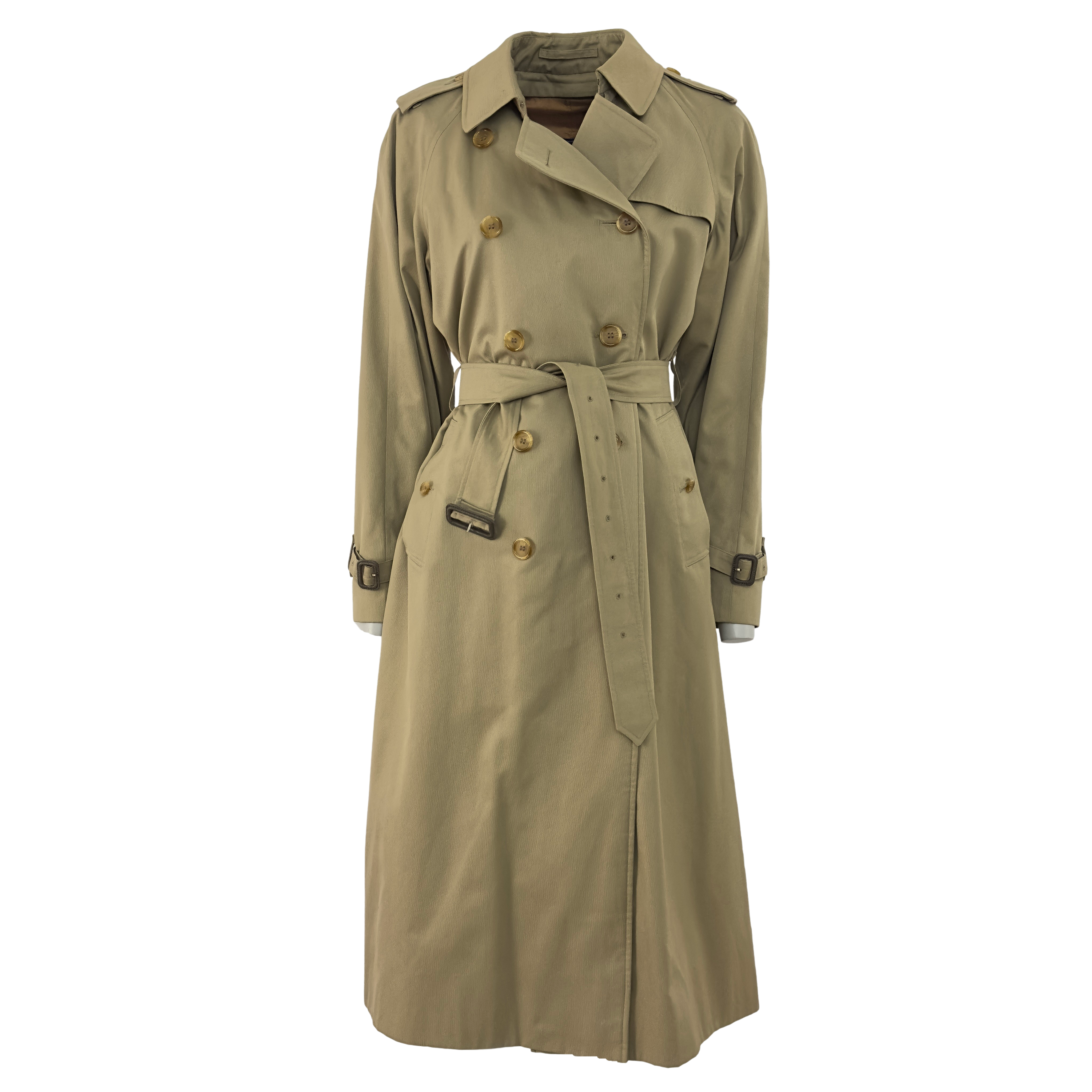 Trench Coat BURBERRY S coton beige
