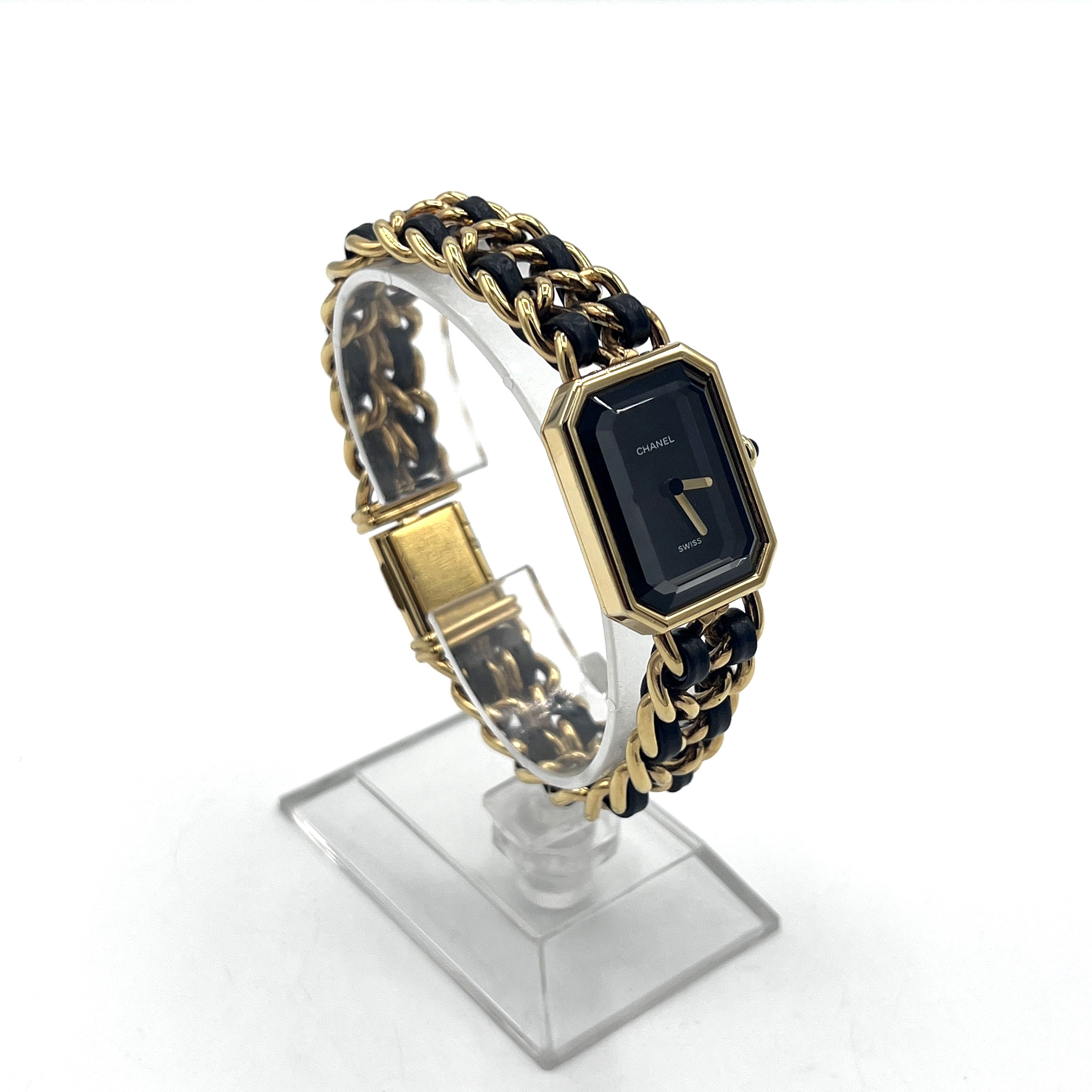 Montre CHANEL Première plaqué or Doré