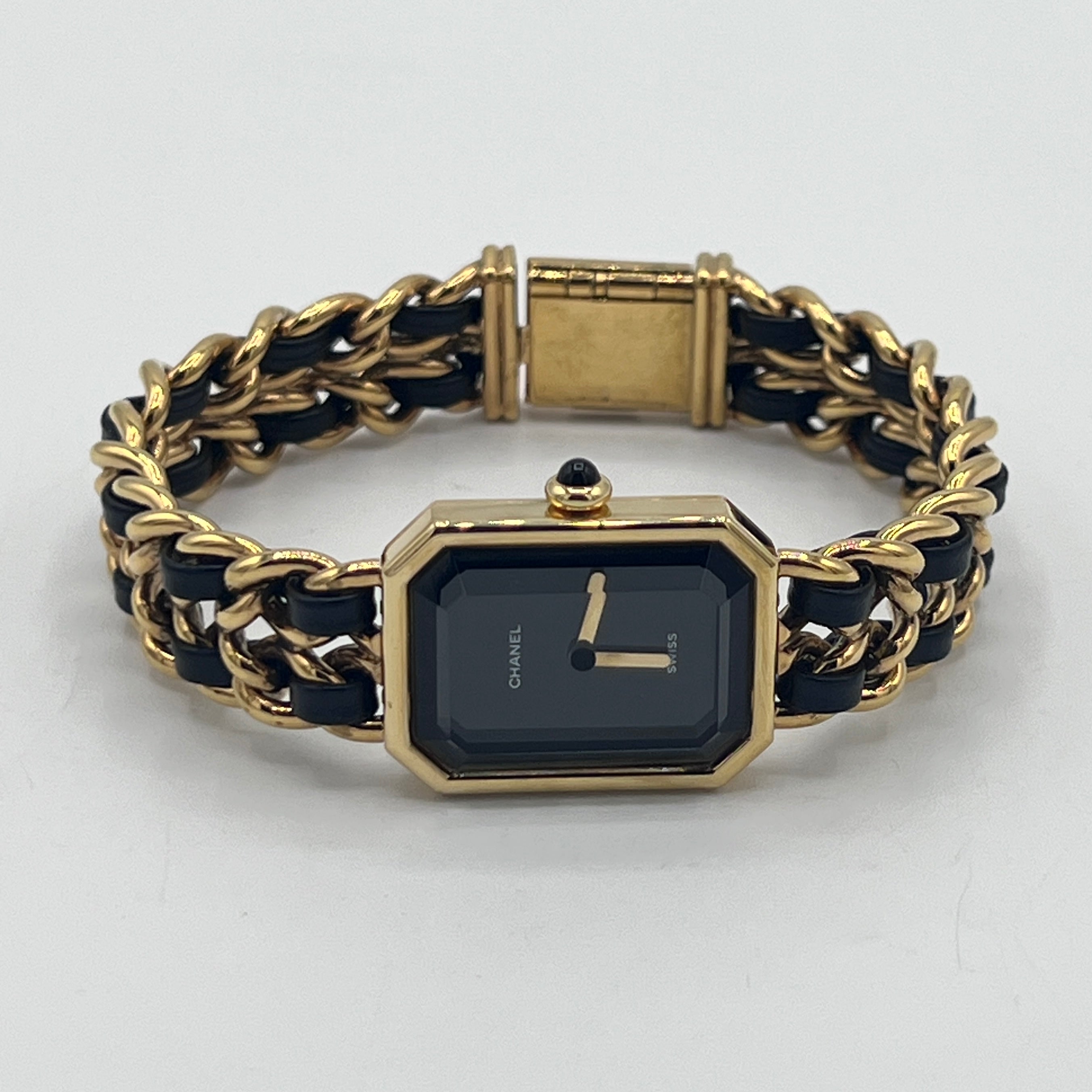 Montre CHANEL Première plaqué or Doré