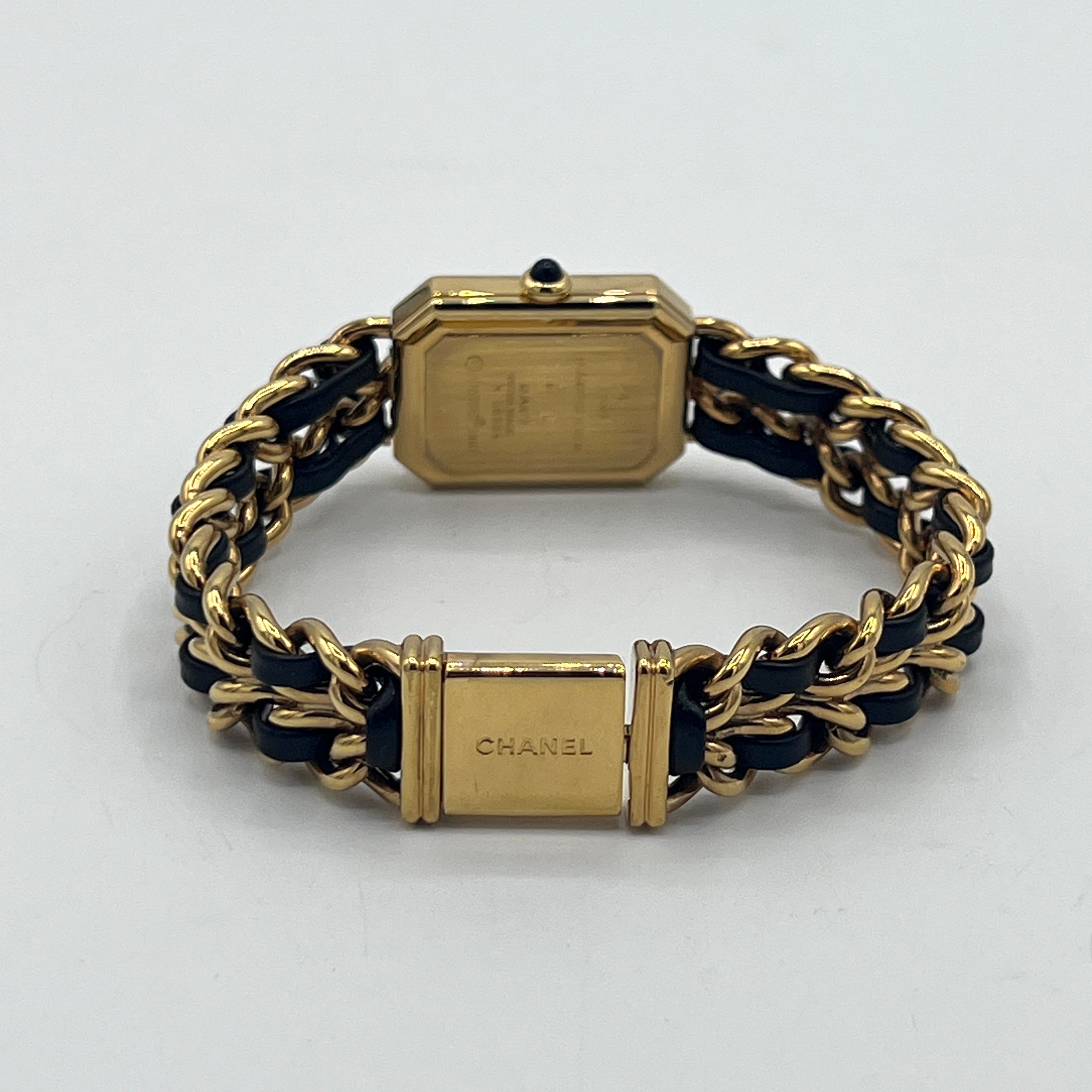 Montre CHANEL Première plaqué or Doré