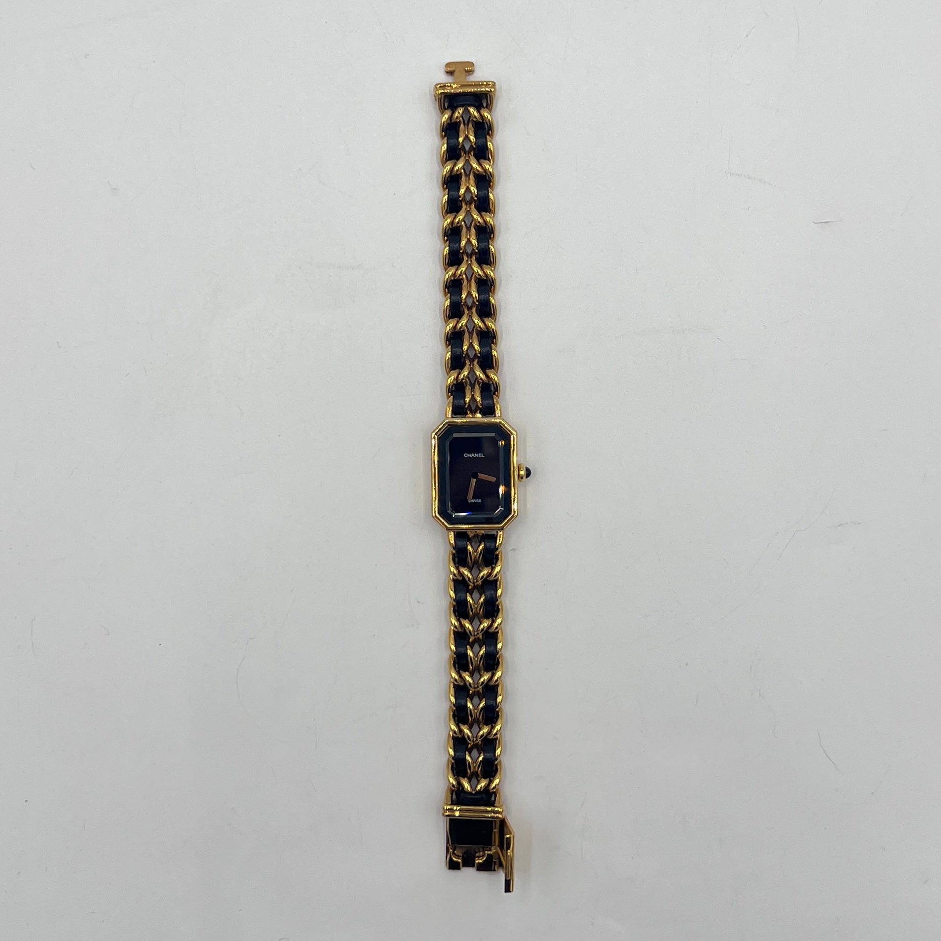 Montre CHANEL Première plaqué or Doré