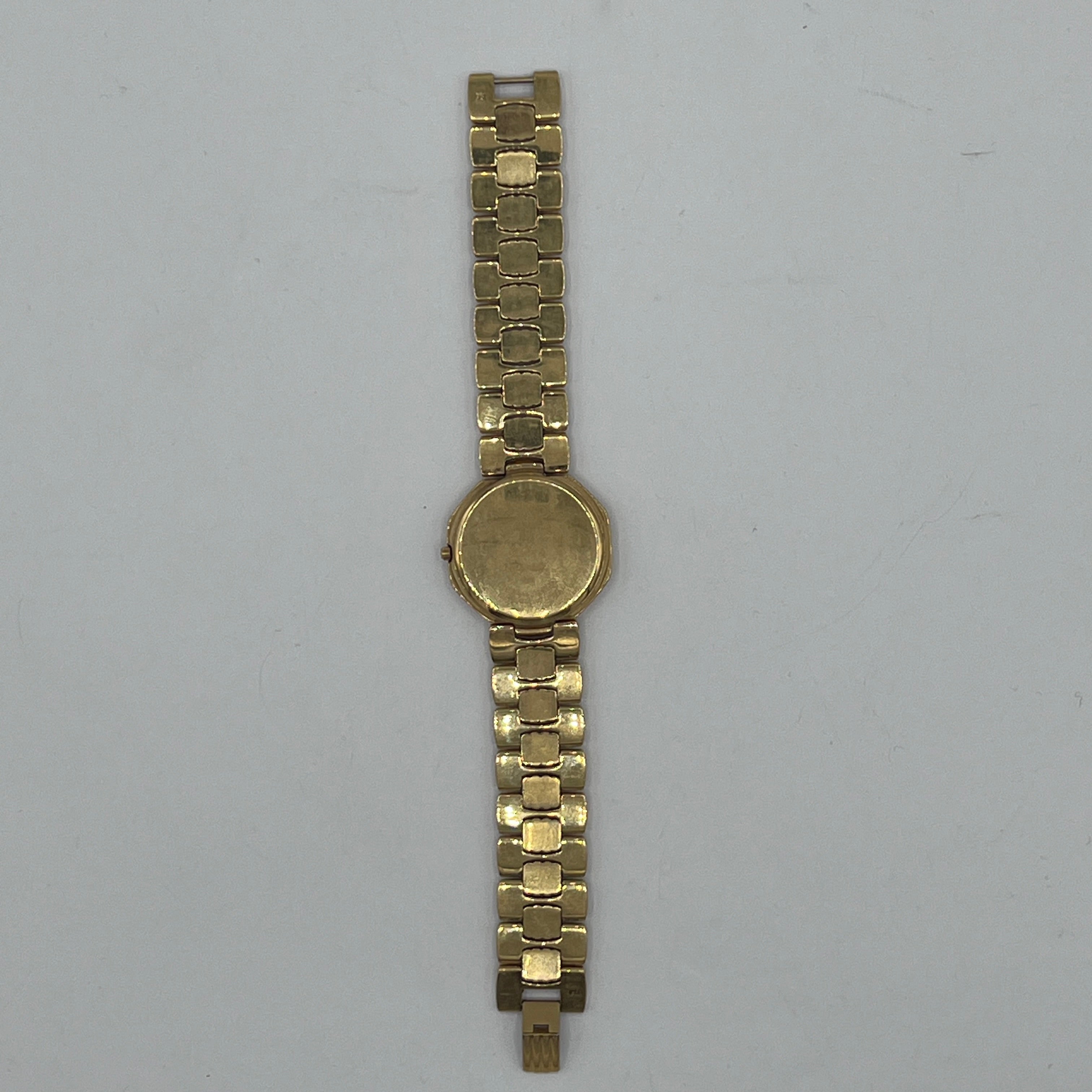 Montre DIOR Octagon plaqué or Doré