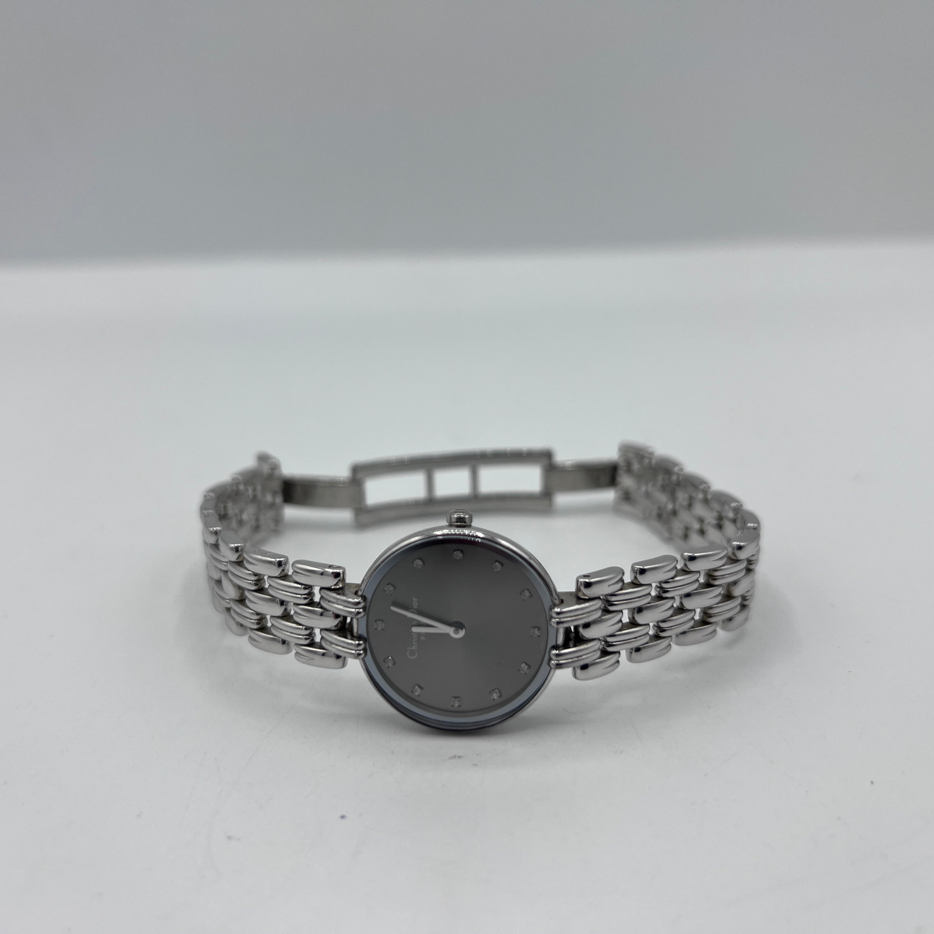 Montre DIOR Bagheera acier Argenté
