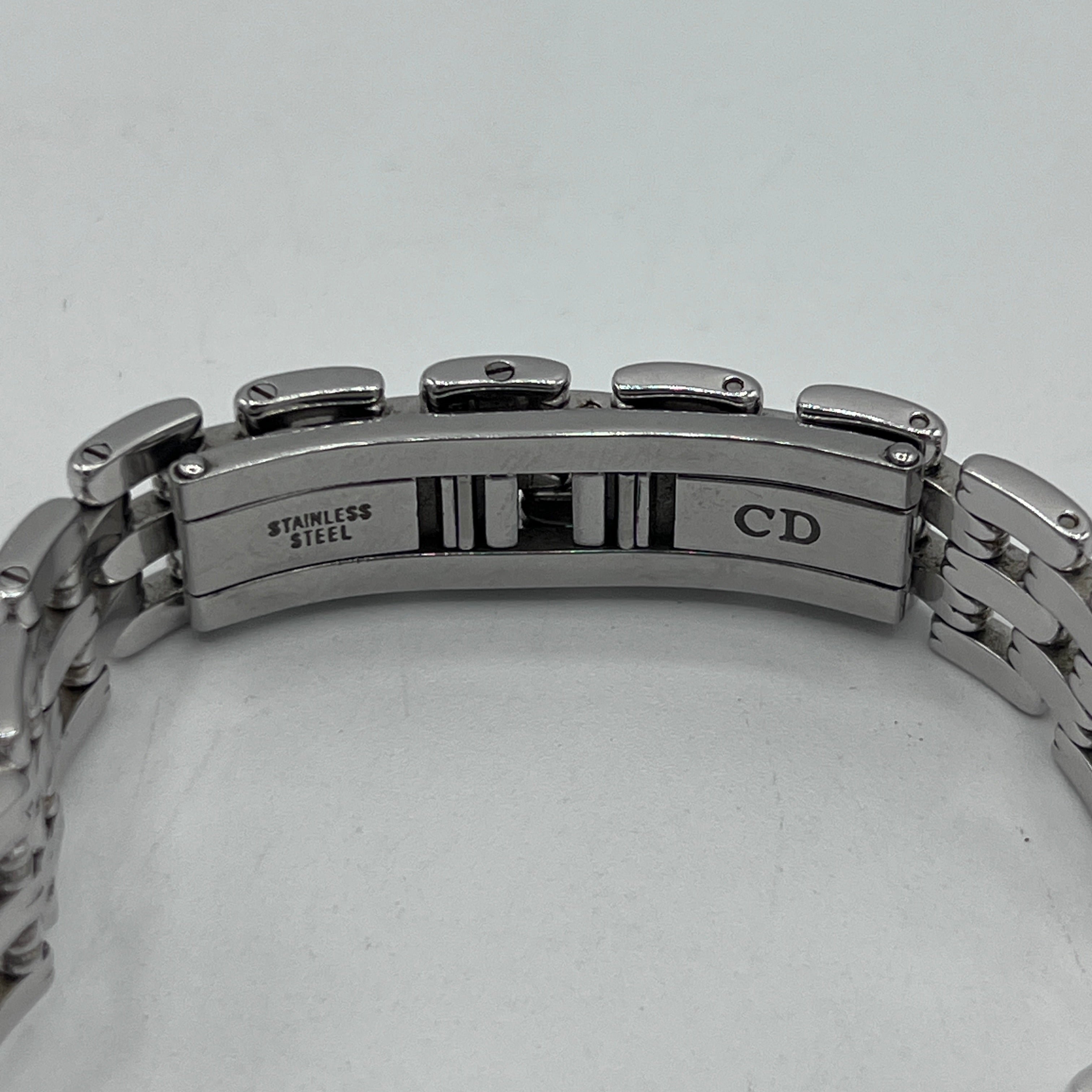 Montre DIOR Bagheera acier Argenté