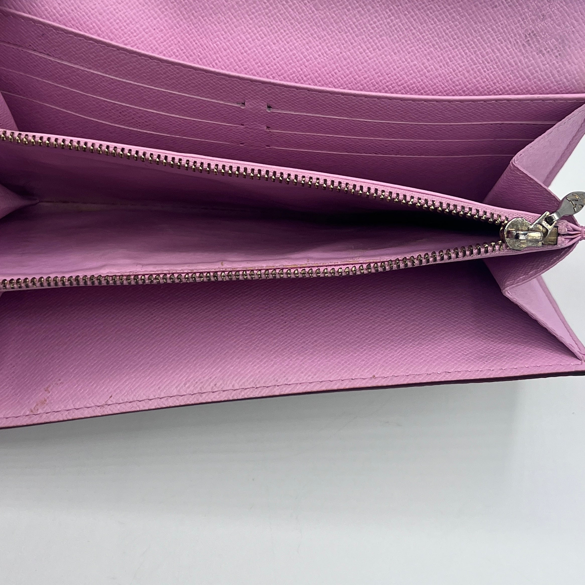 Portefeuille LOUIS VUITTON Murakami Sarah Wallet cuir blanc