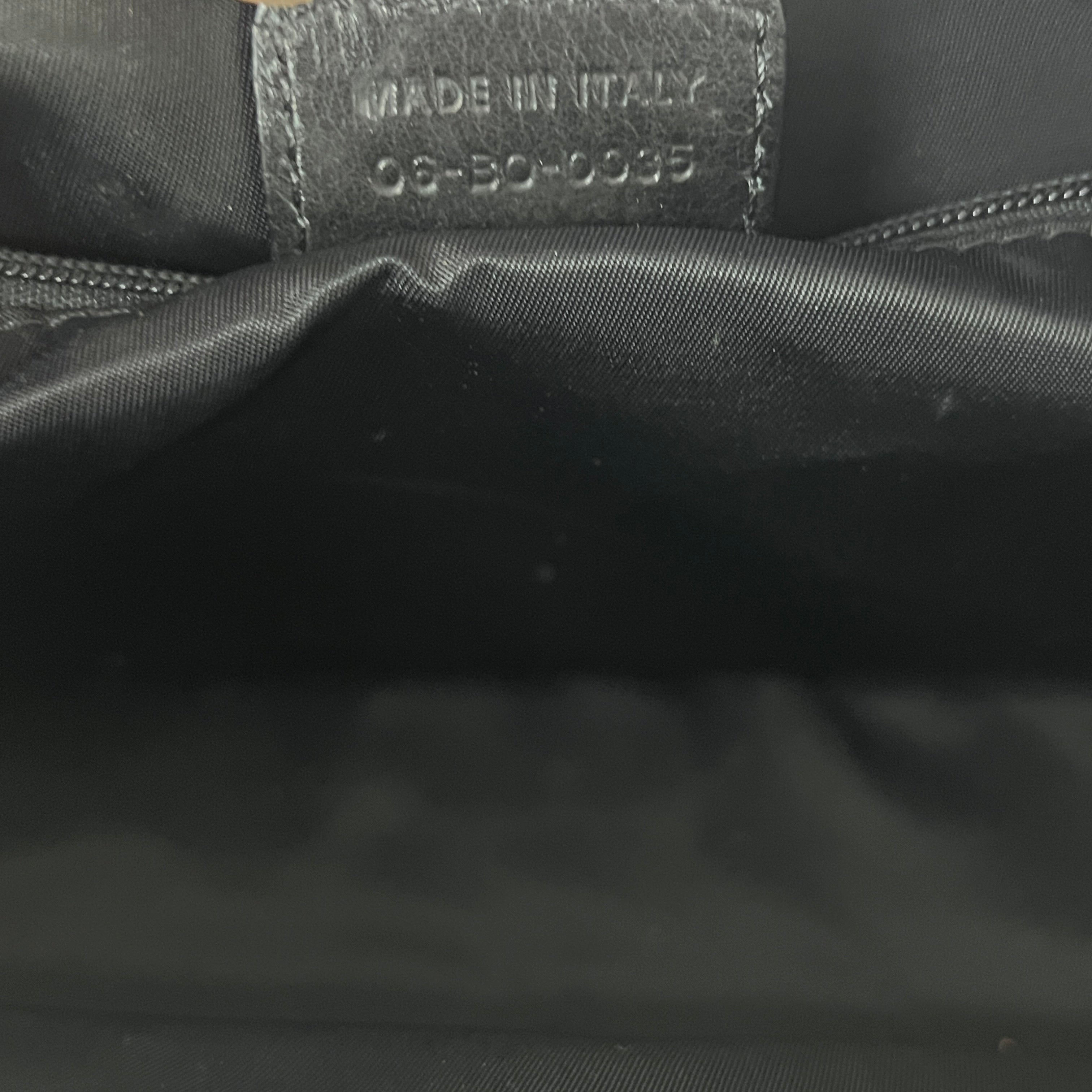 Sac à main DIOR Trotter toile et cuir navy