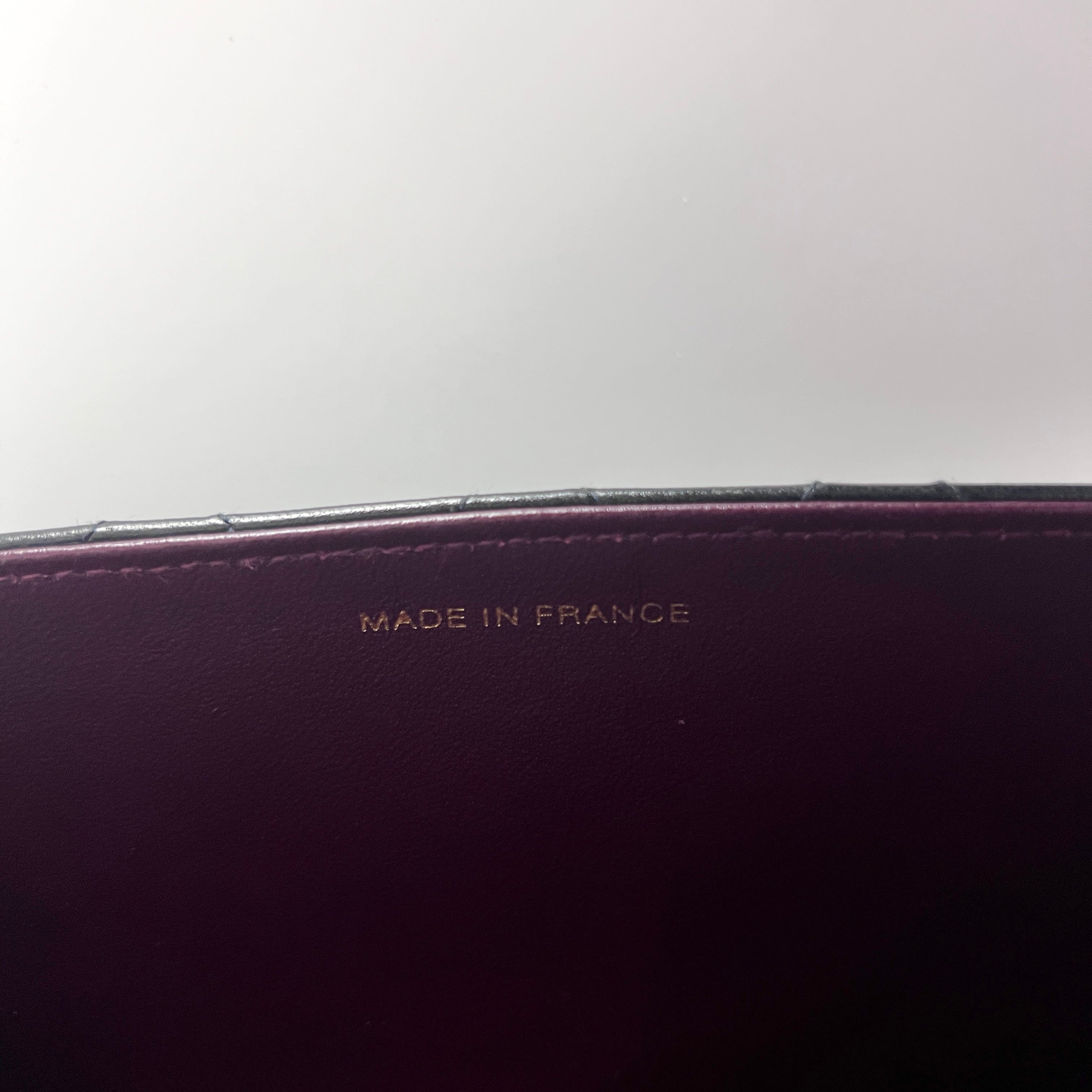 Sac à main CHANEL Single Flap cuir noir